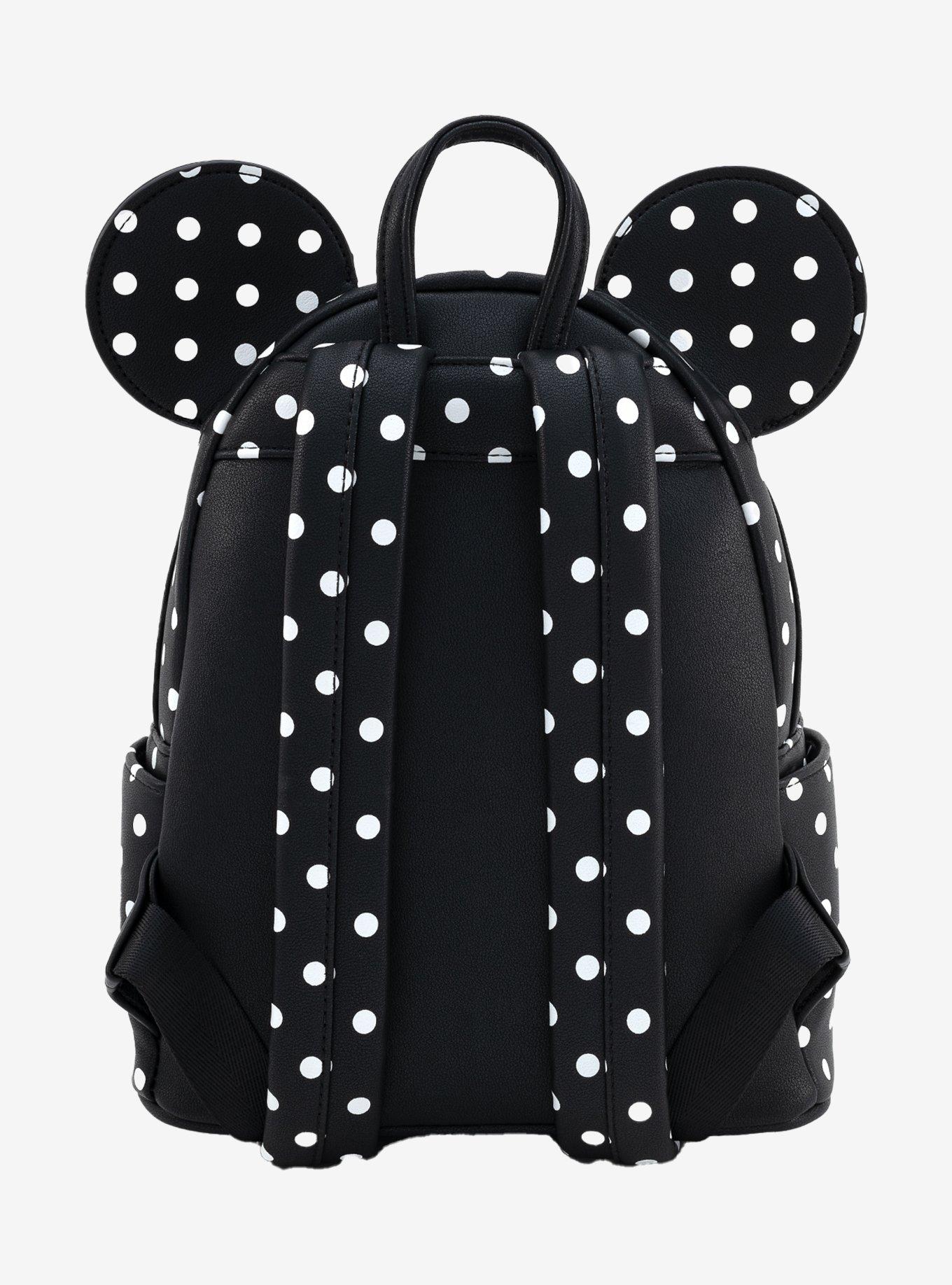 Loungefly Disney Minnie Mouse Polka Dot Mini Backpack, , hi-res