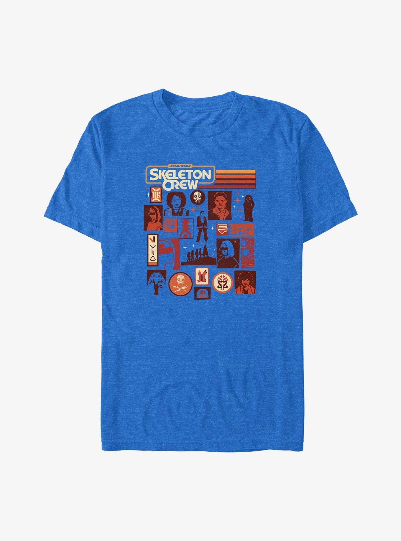 Star Wars: Skeleton Crew Retro Icons T-Shirt, , hi-res