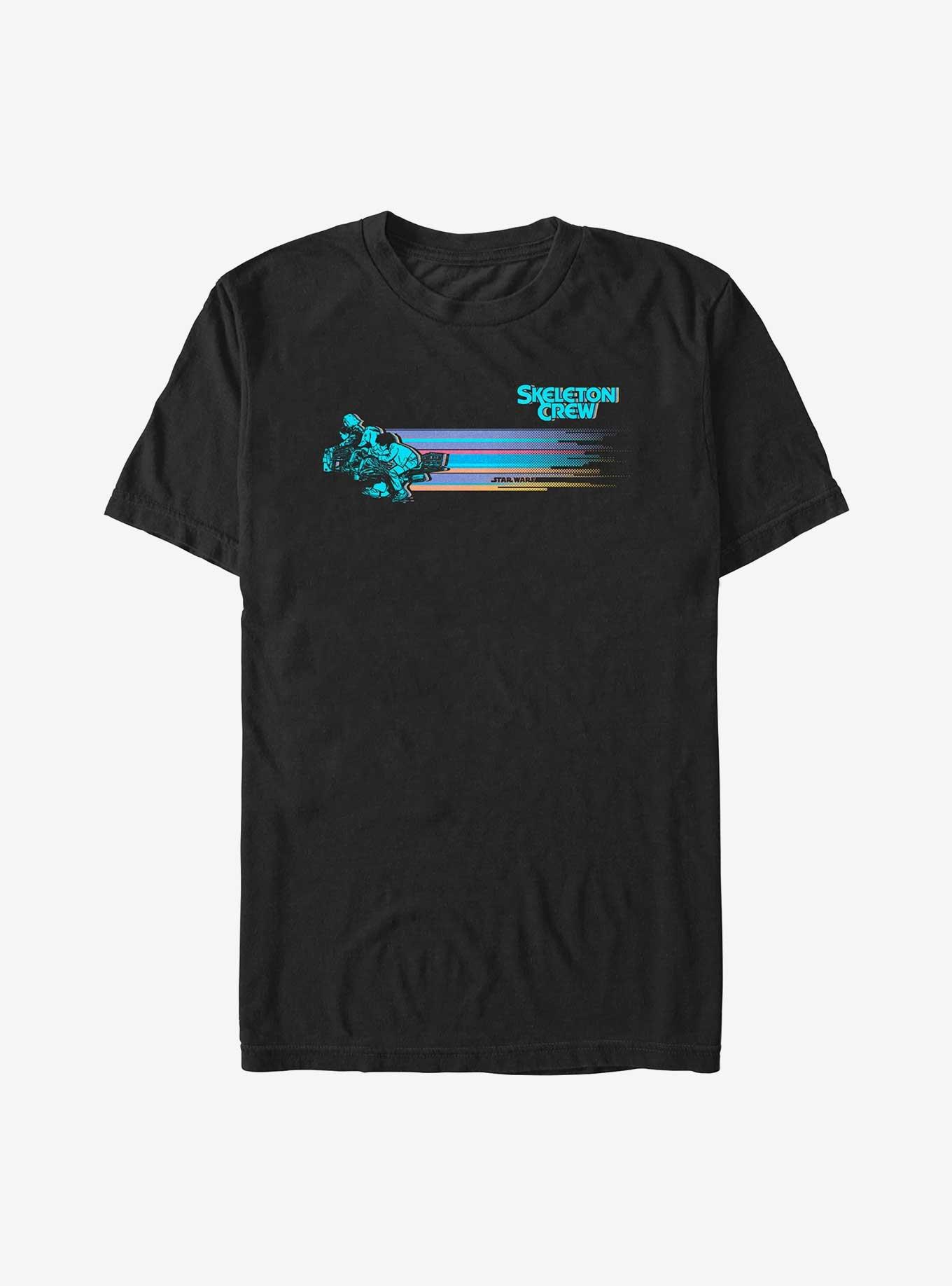 Star Wars: Skeleton Crew Speeder T-Shirt, BLACK, hi-res