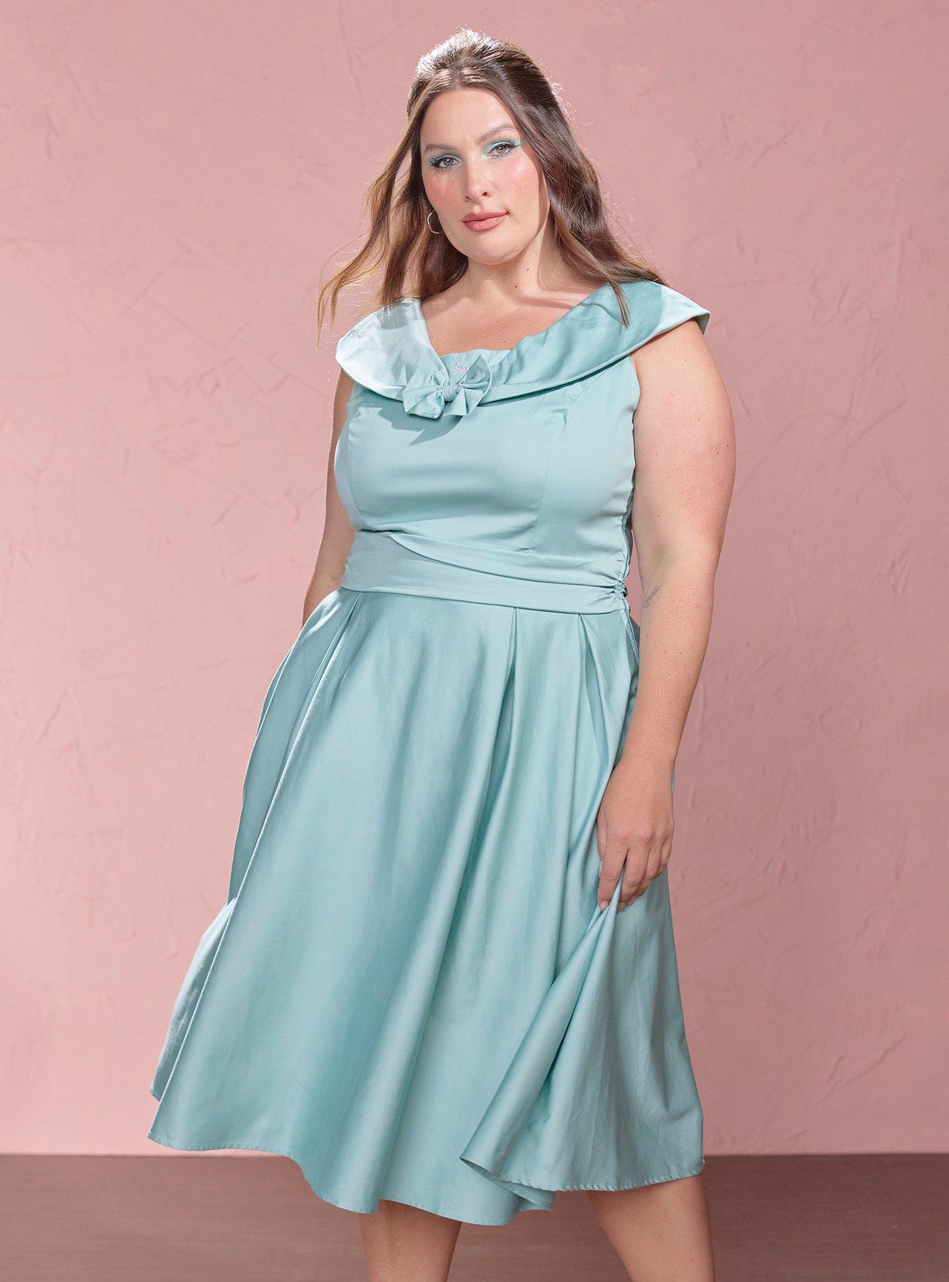 Her Universe Marvel WandaVision Wanda Retro Dress Plus Size Her Universe Exclusive, , hi-res