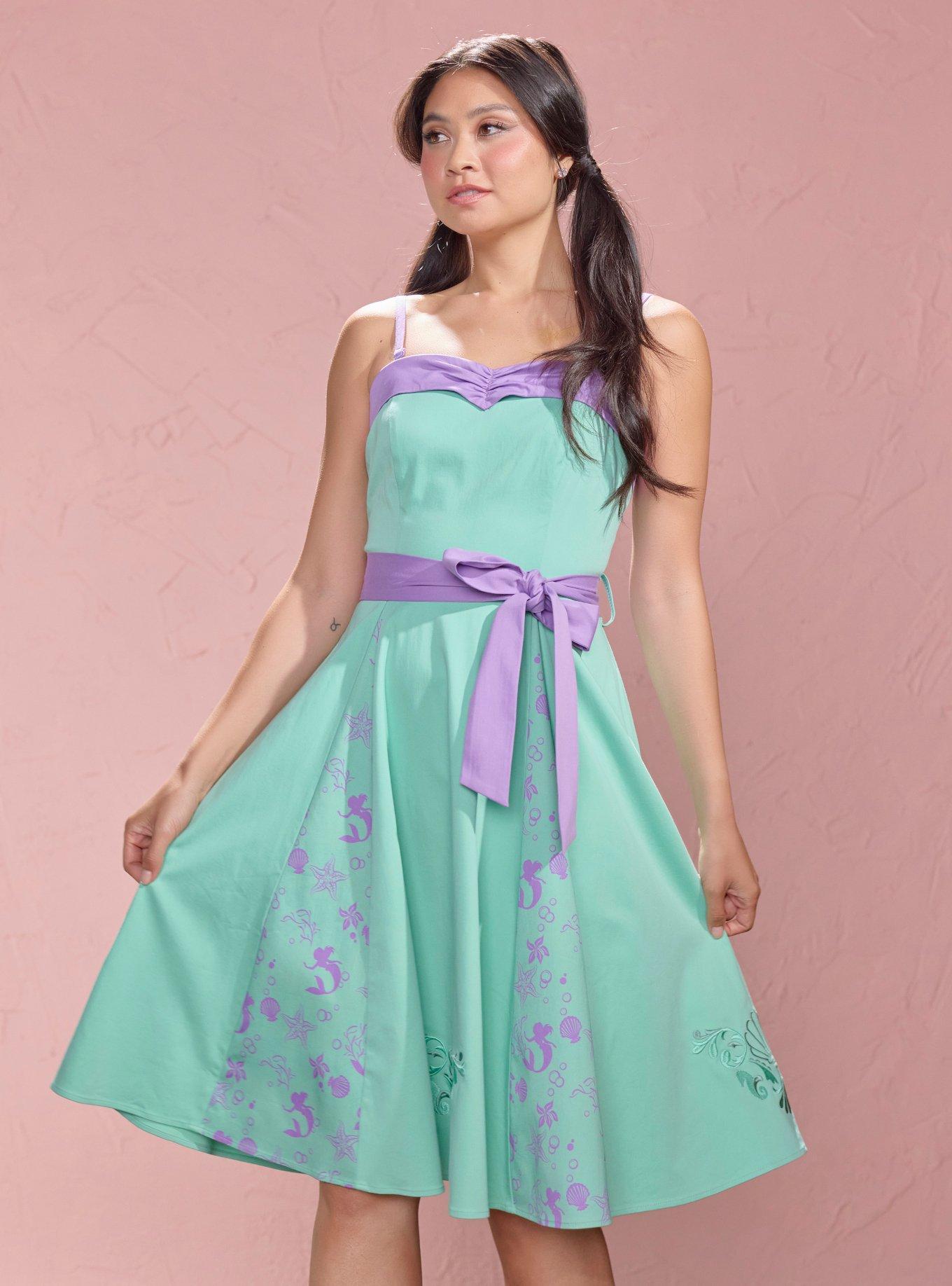 Her Universe Disney The Little Mermaid Ariel Icons Retro Dress Her Universe Exclusive, , hi-res