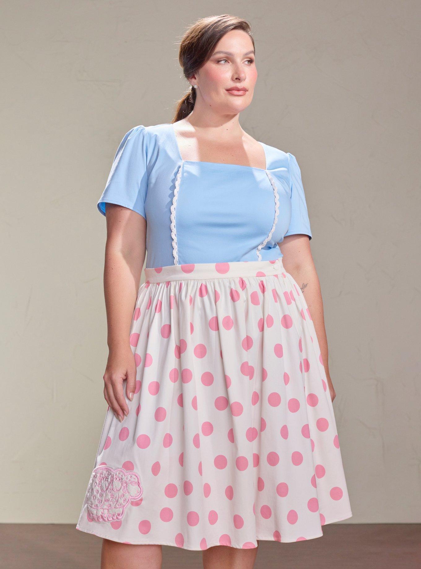 Her Universe Disney Pixar Toy Story Bo Peep Convertible Romper Plus Size Her Universe Exclusive, , hi-res