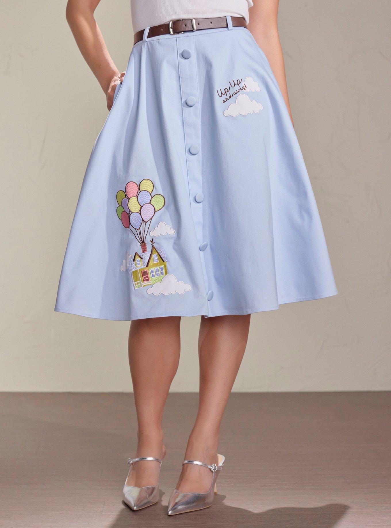 Her Universe Disney Pixar Up House Retro Skirt Her Universe Exclusive, , hi-res