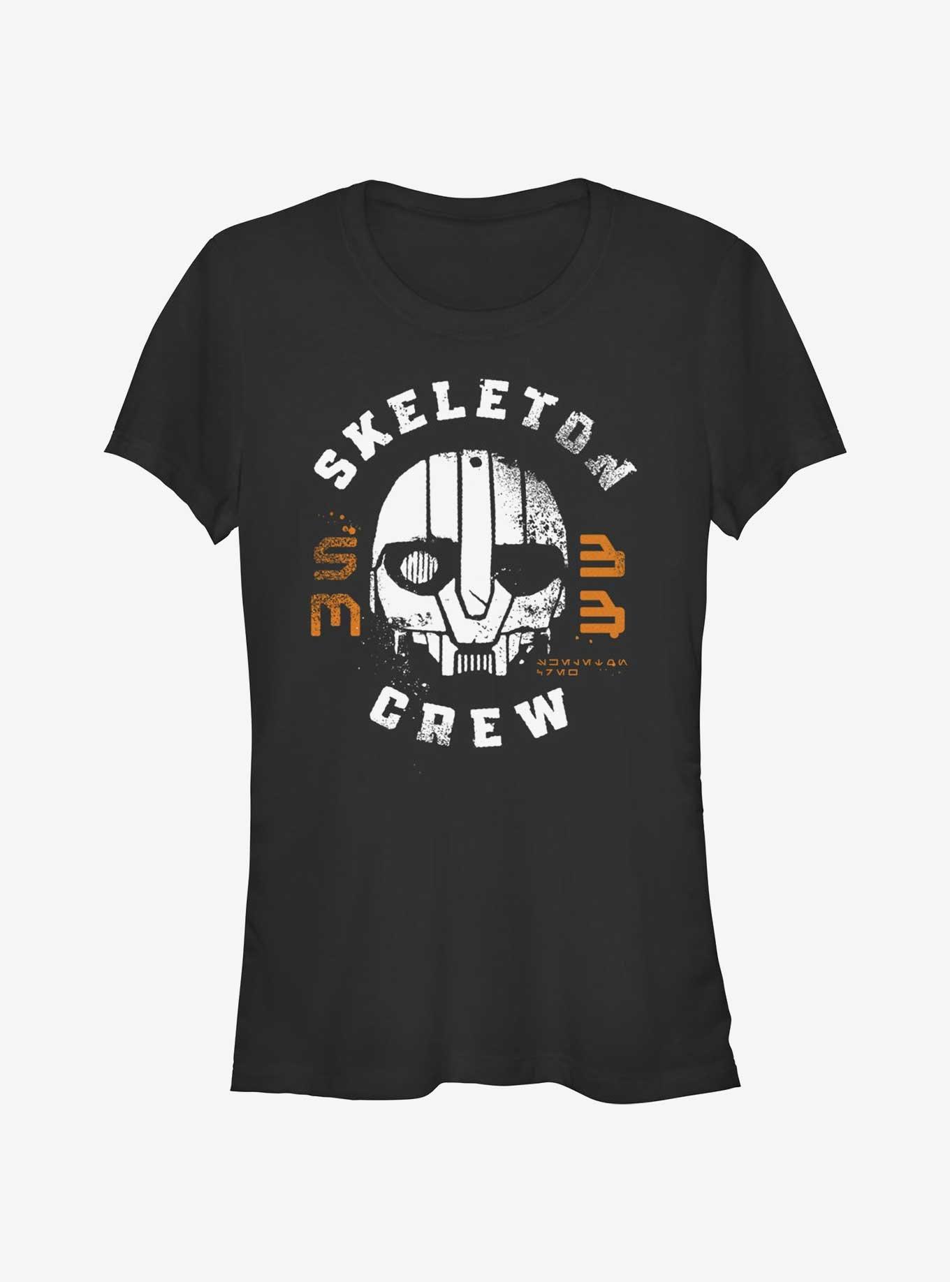 Star Wars: Skeleton Crew SM-33 Droid Head Girls T-Shirt, BLACK, hi-res