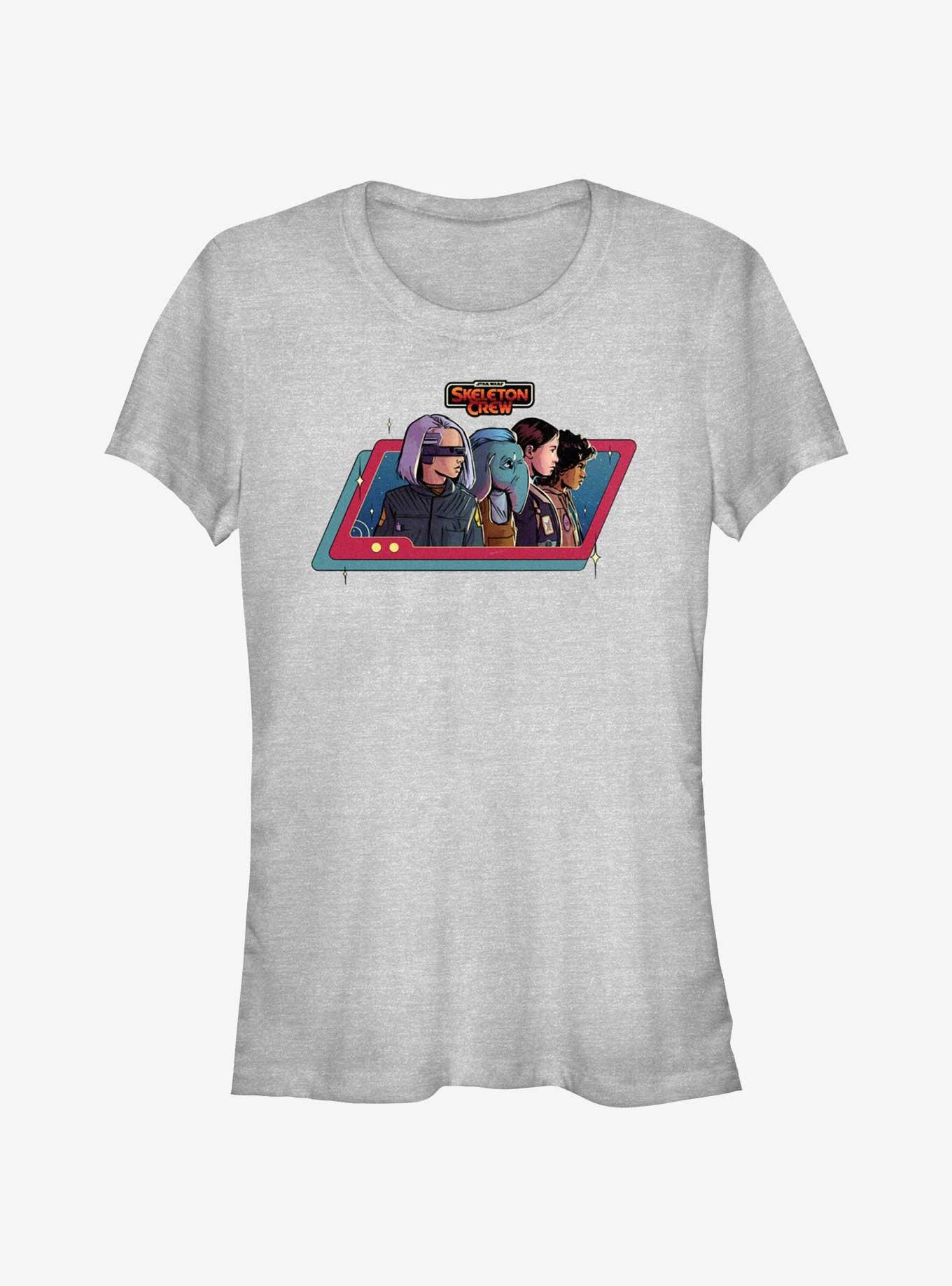 Star Wars: Skeleton Crew Character Side Profiles Girls T-Shirt, , hi-res