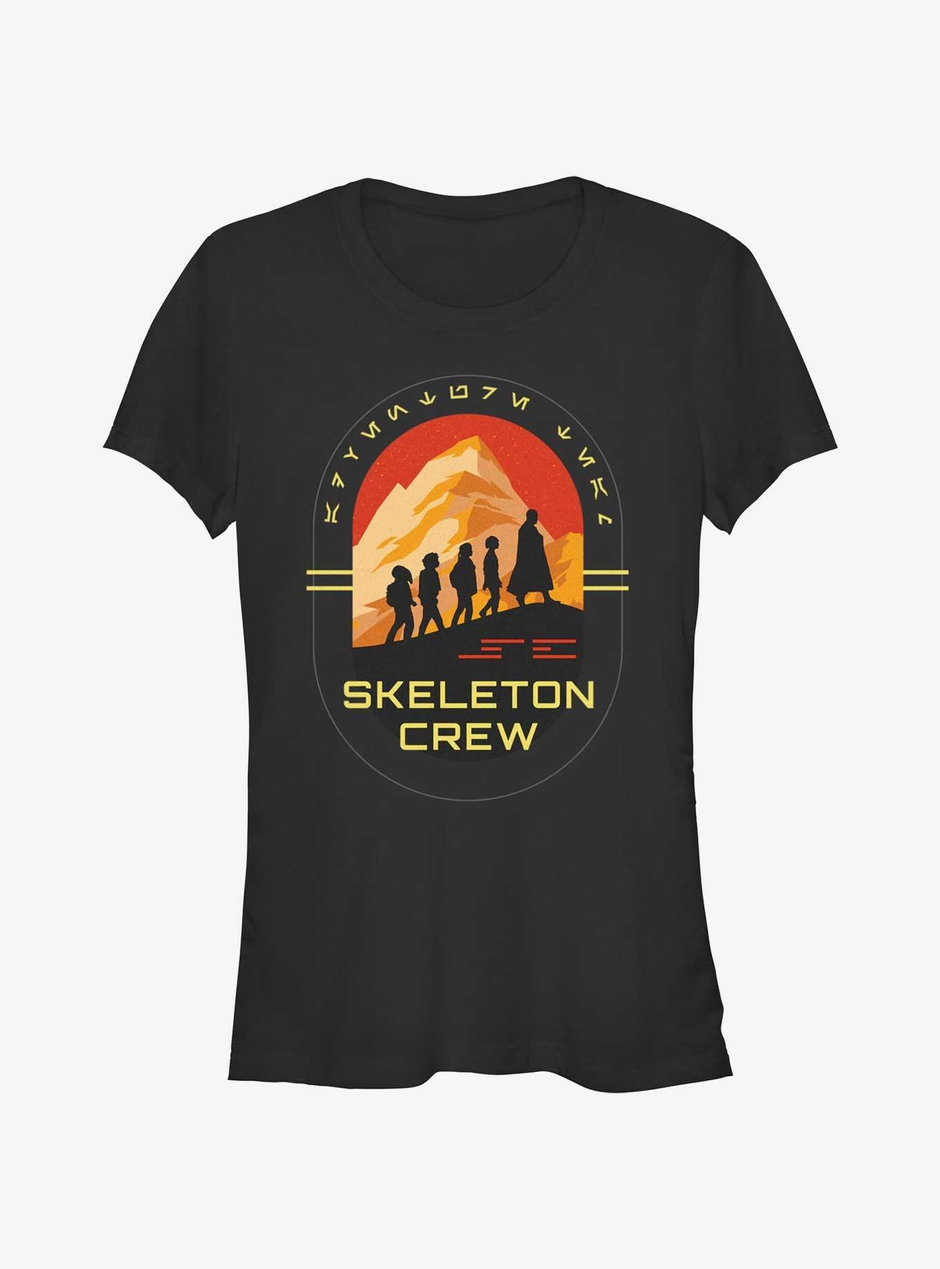Star Wars: Skeleton Crew Group Silhouettes Girls T-Shirt, , hi-res