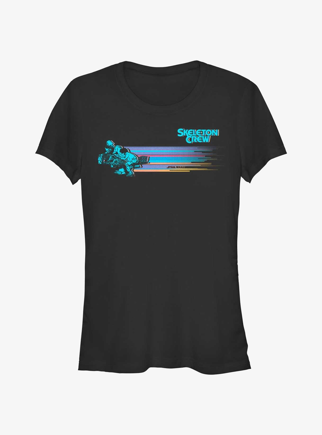 Star Wars: Skeleton Crew Speeder Girls T-Shirt, BLACK, hi-res