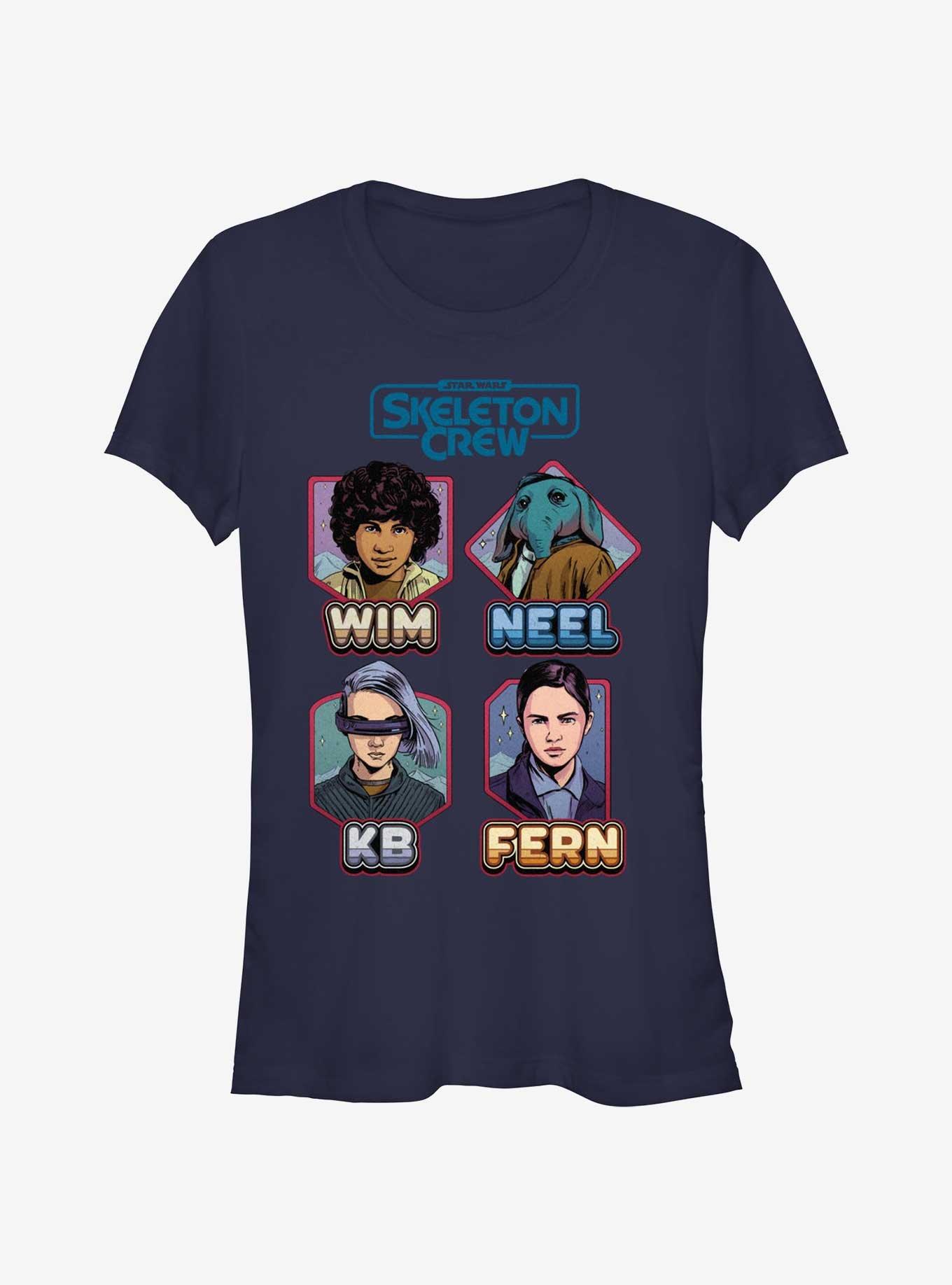 Star Wars: Skeleton Crew Names Girls T-Shirt, , hi-res