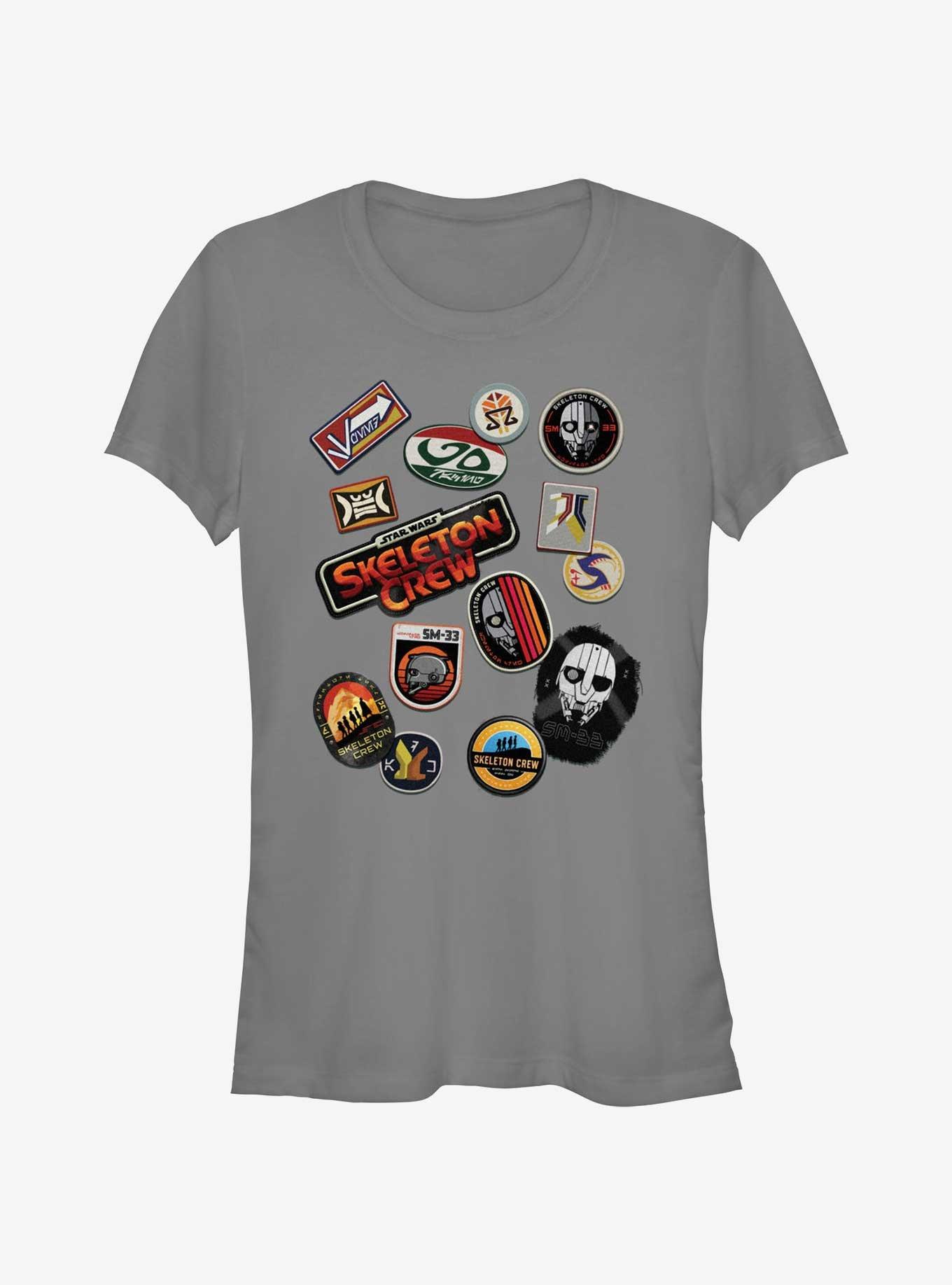 Star Wars: Skeleton Crew Badges Girls T-Shirt, , hi-res