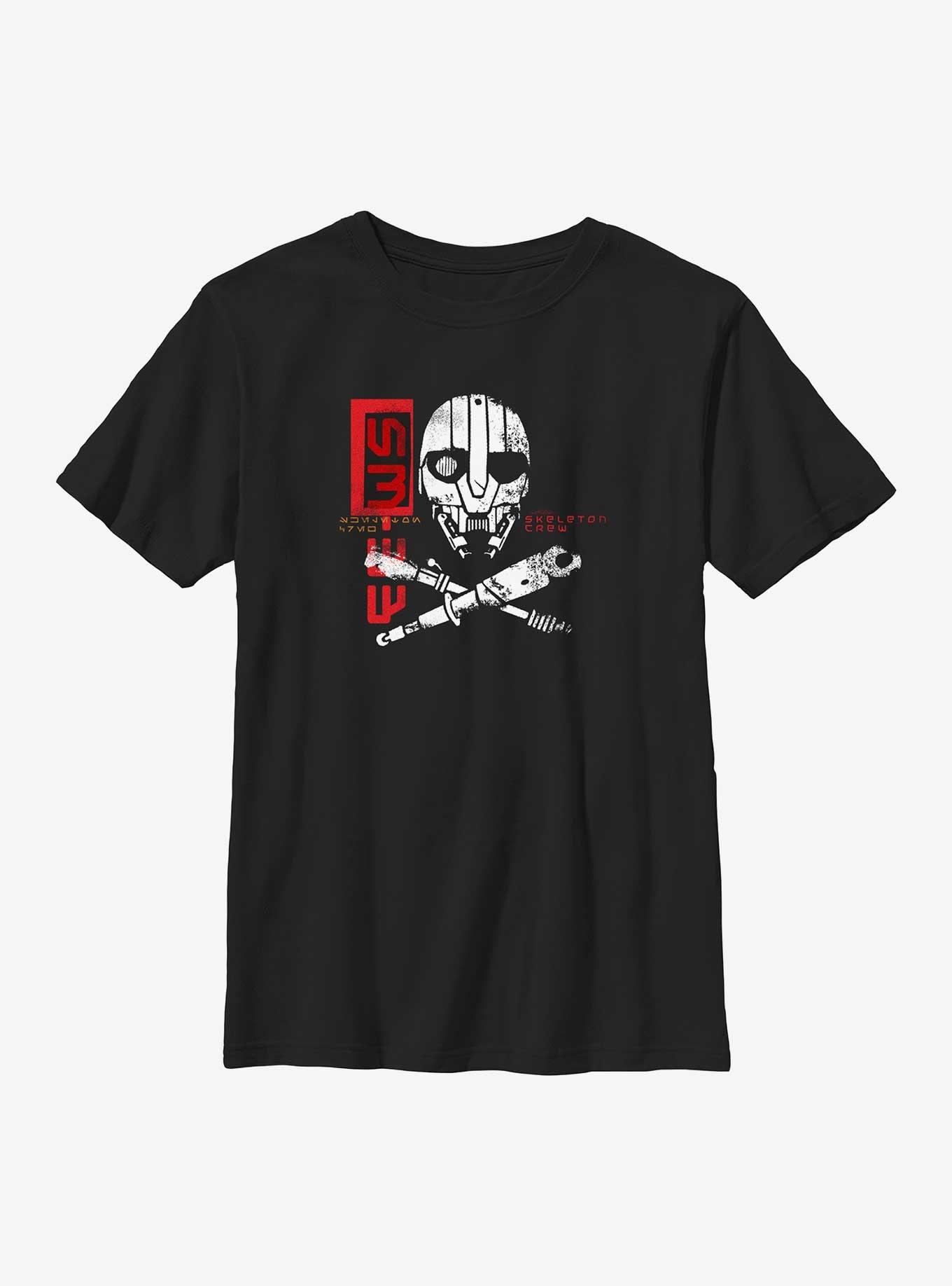 Star Wars: Skeleton Crew SM-33 Youth T-Shirt, , hi-res