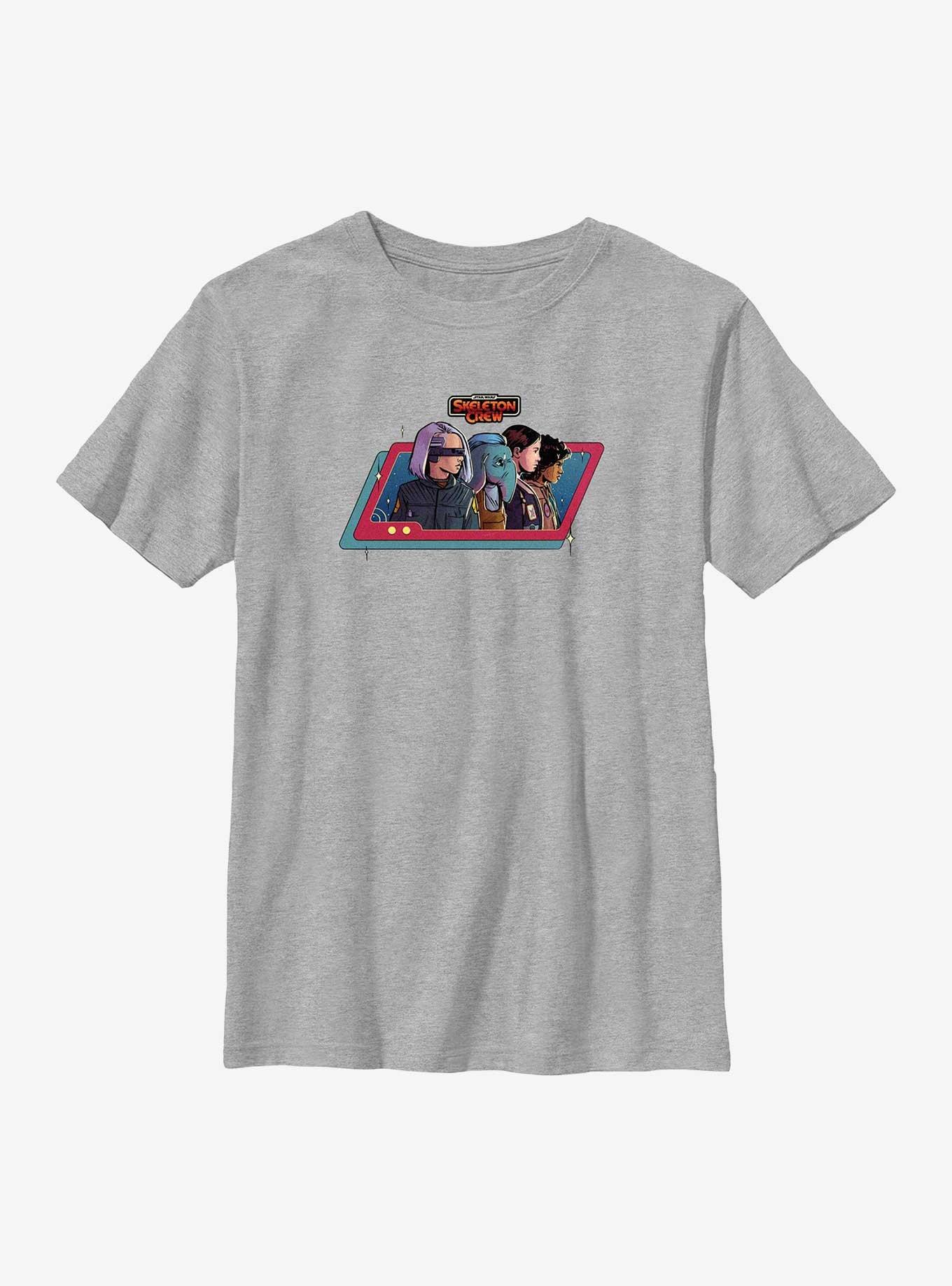 Star Wars: Skeleton Crew Character Side Profiles Youth T-Shirt, , hi-res