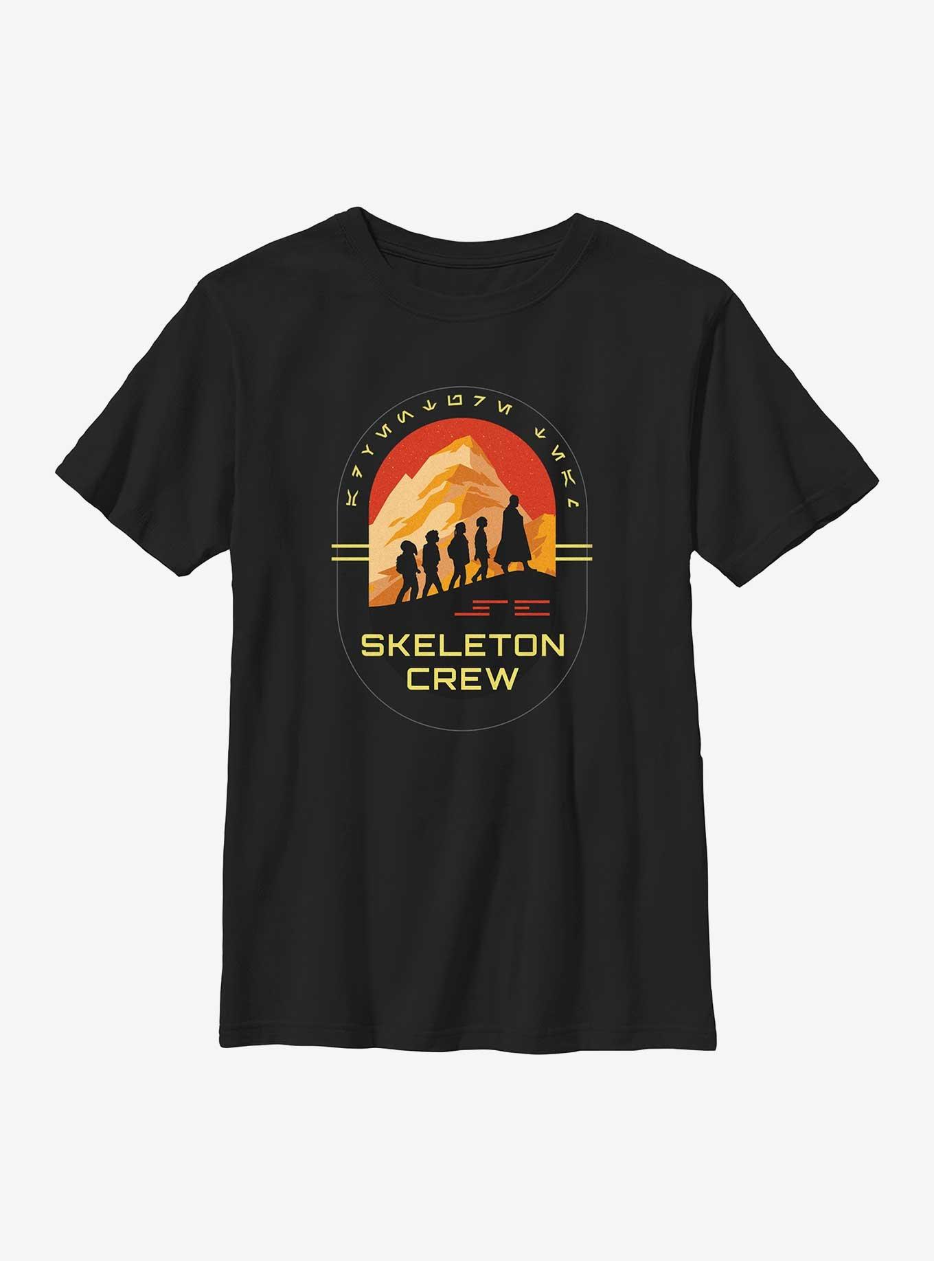 Star Wars: Skeleton Crew Group Silhouettes Youth T-Shirt, , hi-res