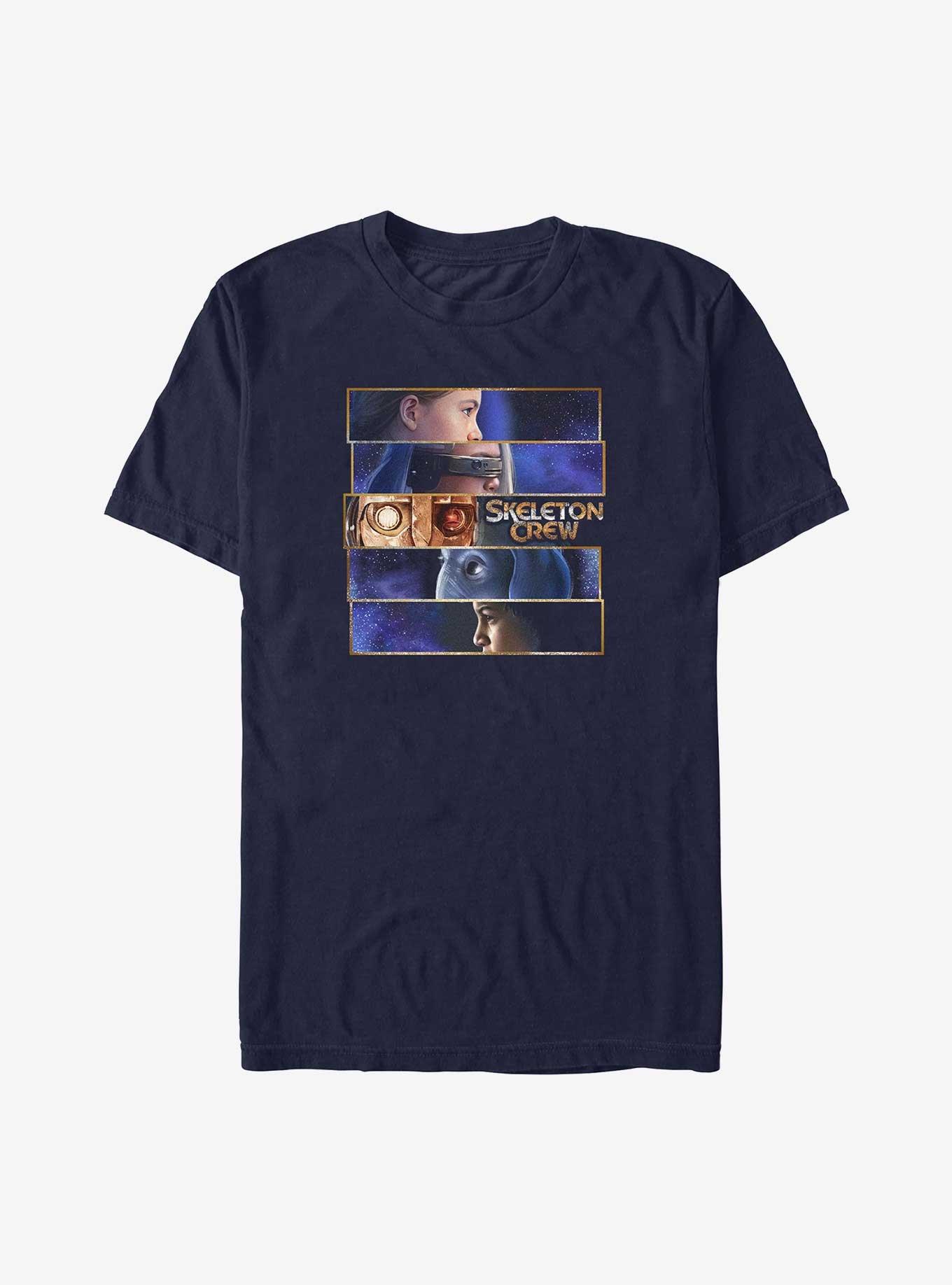 Star Wars: Skeleton Crew Eyes T-Shirt, NAVY, hi-res