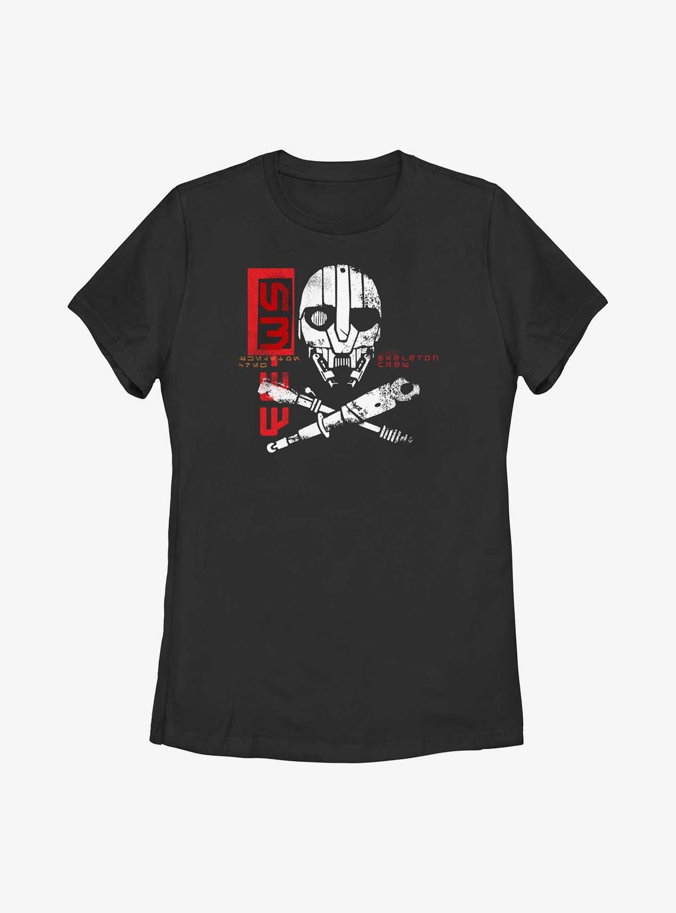 Star Wars: Skeleton Crew SM-33 Womens T-Shirt, BLACK, hi-res