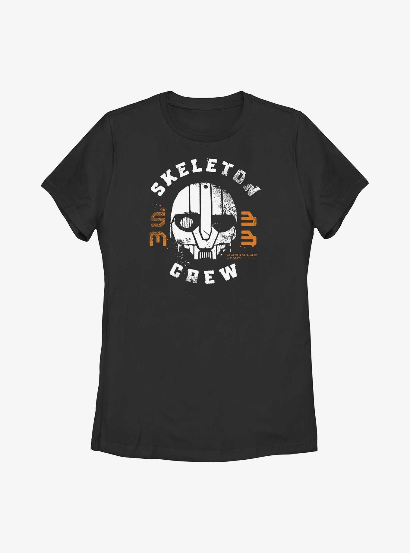 Star Wars: Skeleton Crew SM-33 Head Womens T-Shirt, BLACK, hi-res