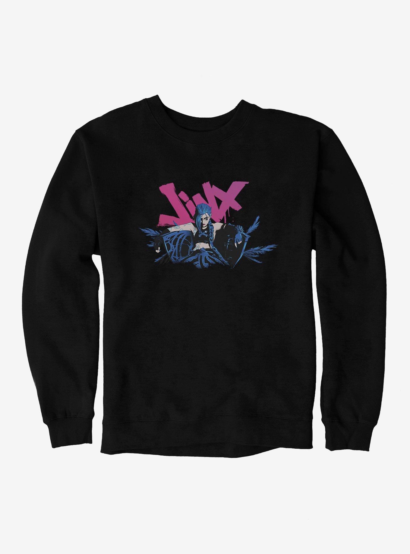 Arcane Jinx Sweatshirt, BLACK, hi-res