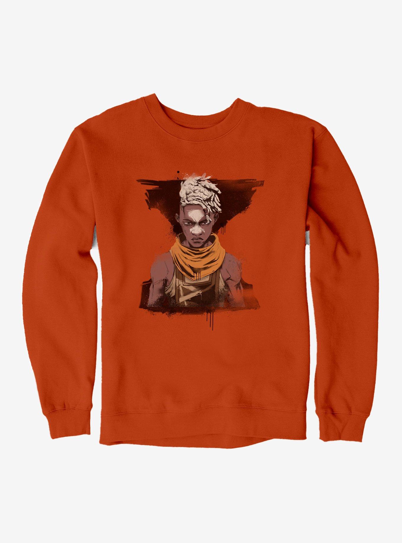 Arcane Ekko Sweatshirt, ORANGE, hi-res