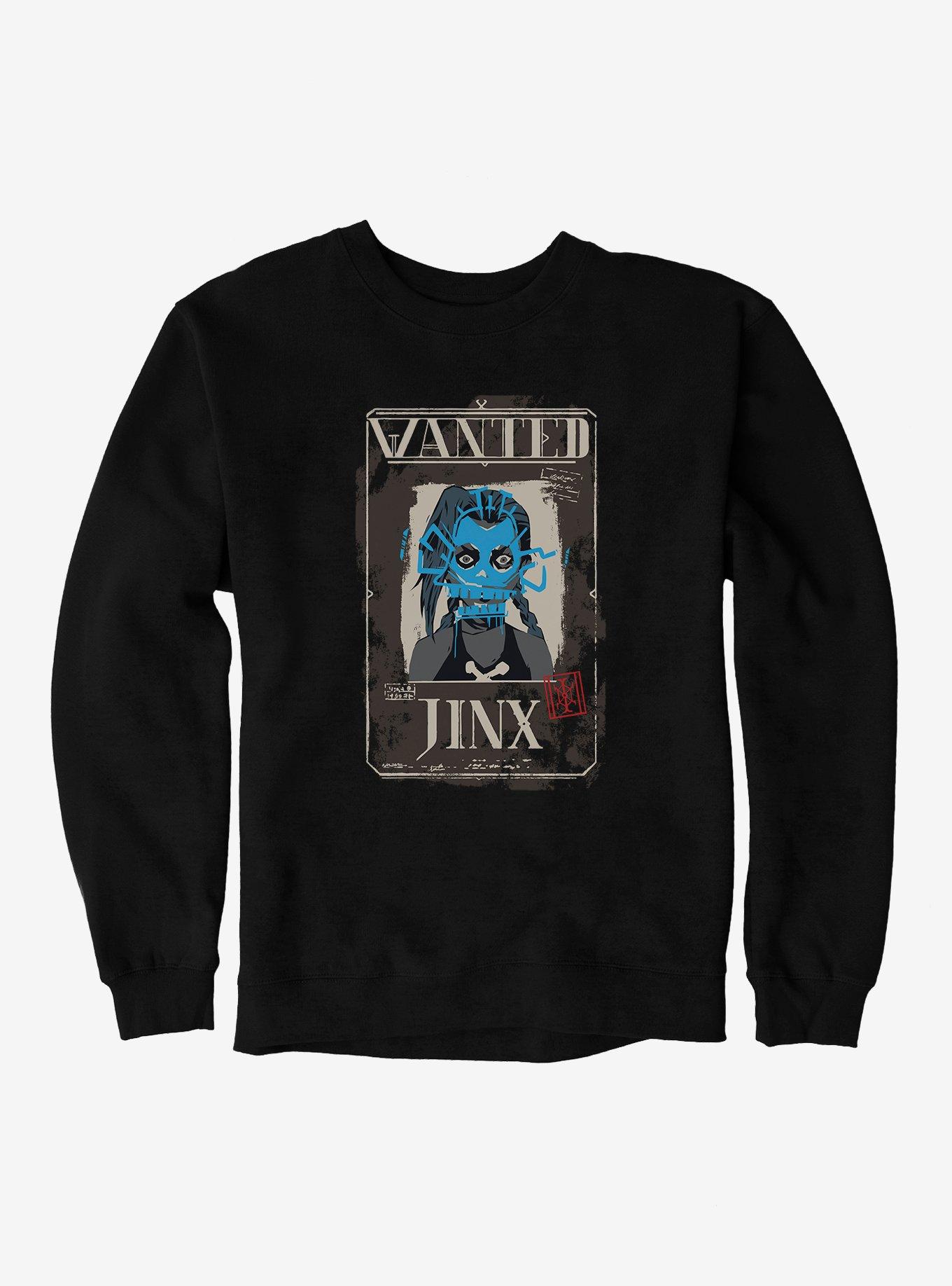 Arcane Jinx Wanted Poster Sweatshirt, , hi-res