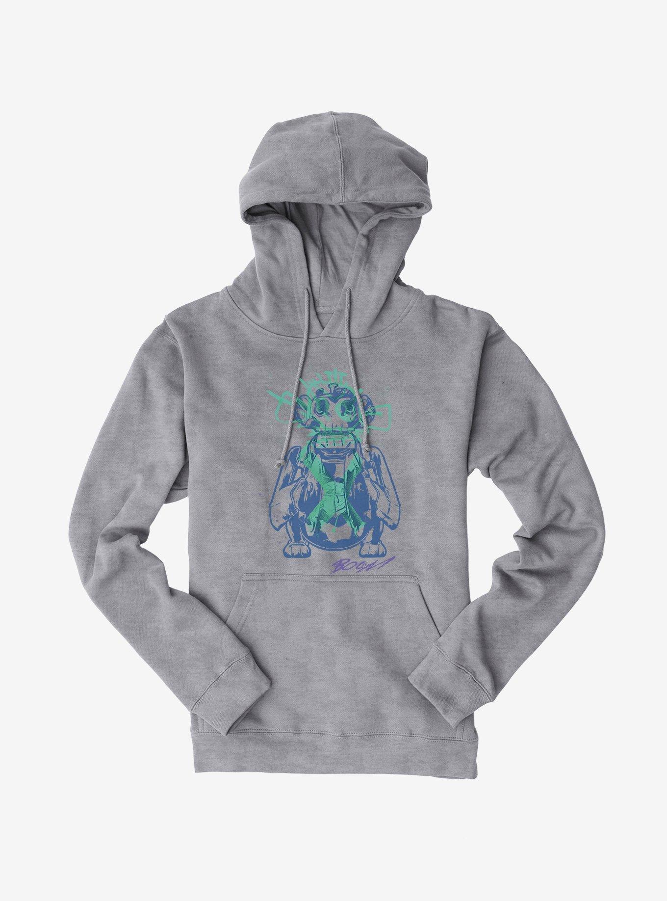 Arcane Graffiti Monkey Trap Hoodie, , hi-res