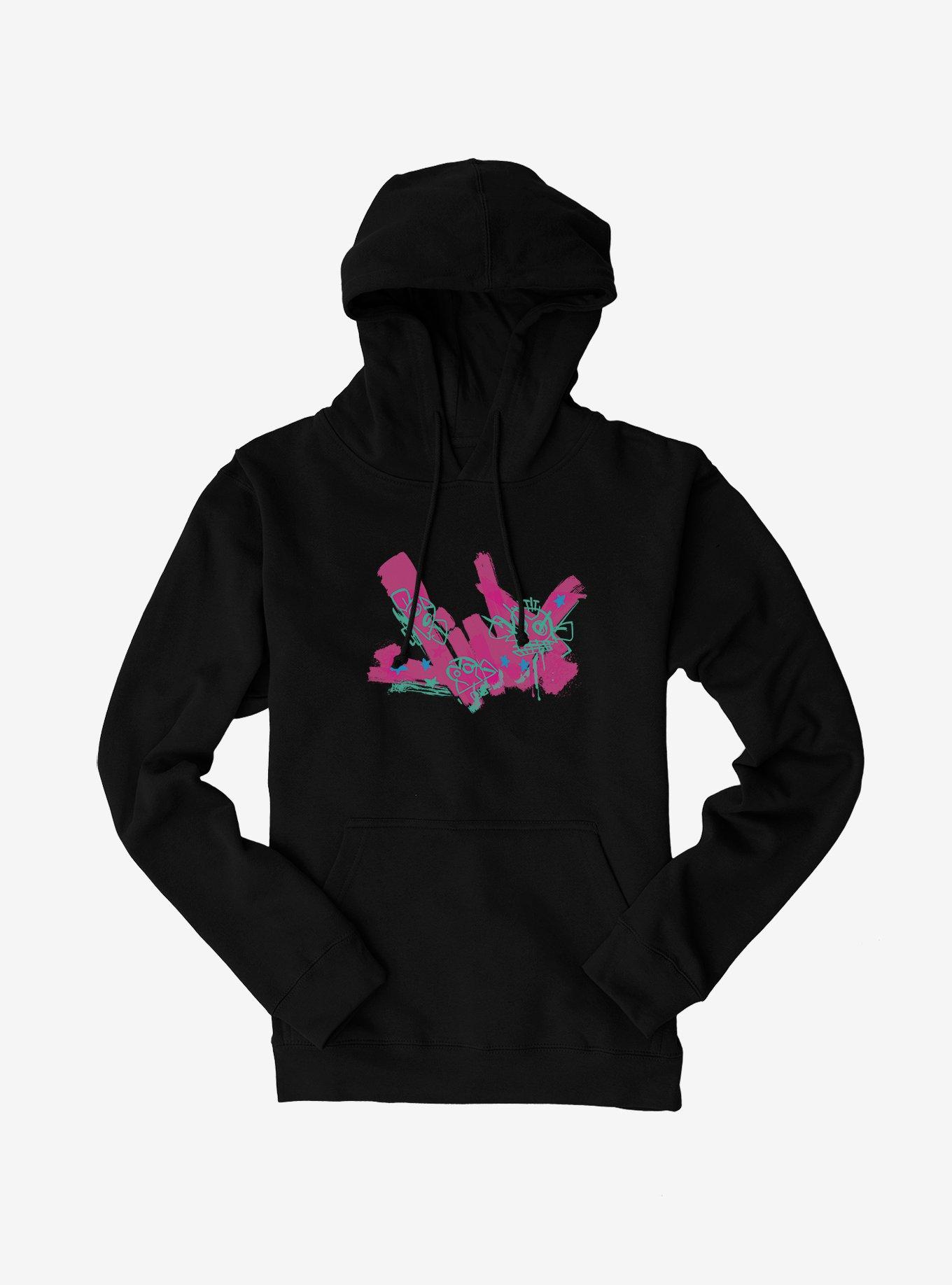 Arcane Graffiti Name Jinx Hoodie, BLACK, hi-res