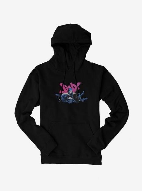 【IAB STUDIO】IAB Studio x Arcane Jinx Hoodie Navy Dove Blue 33755174_hi?h=630