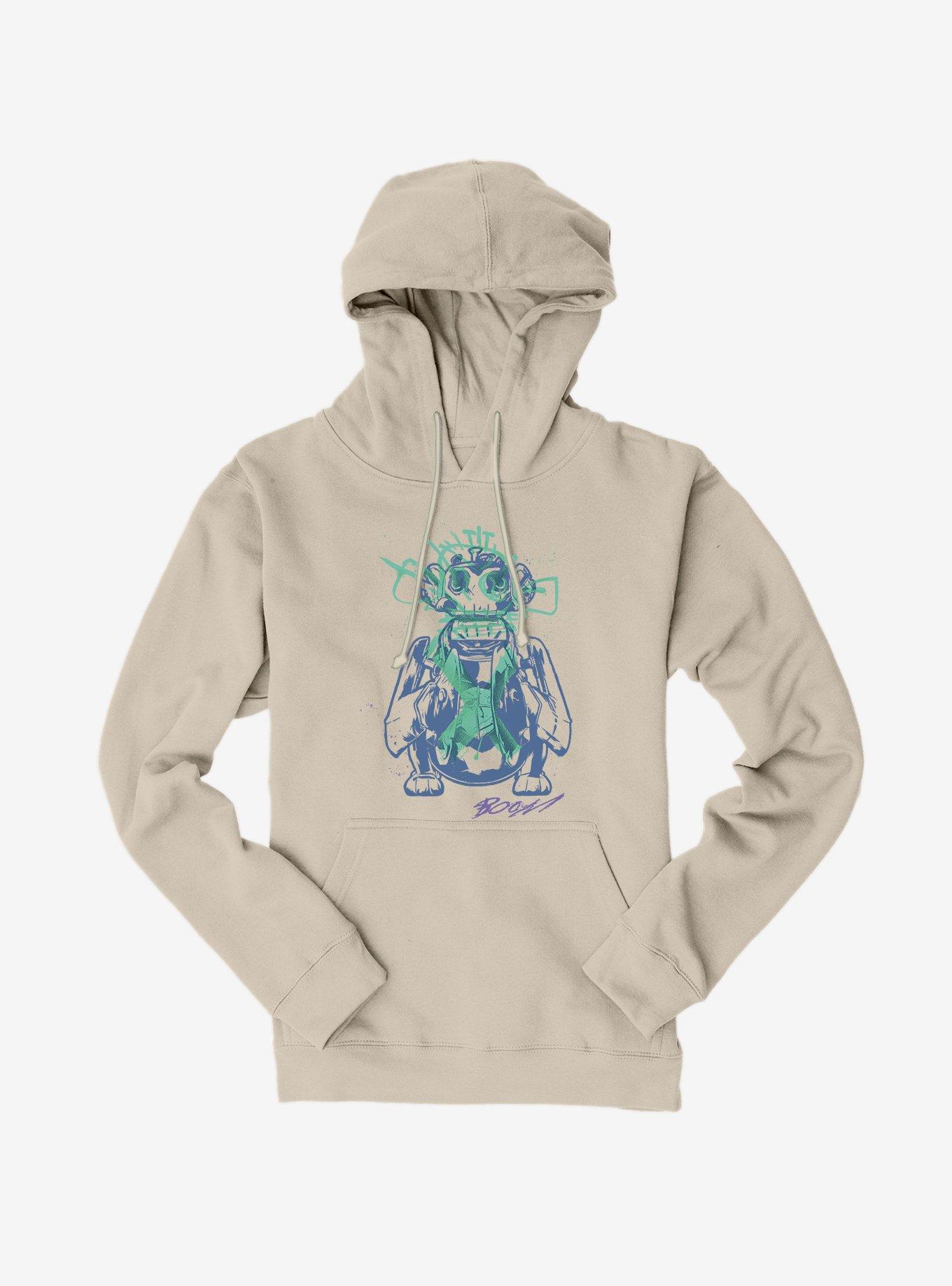 Arcane Graffiti Monkey Trap Hoodie, , hi-res