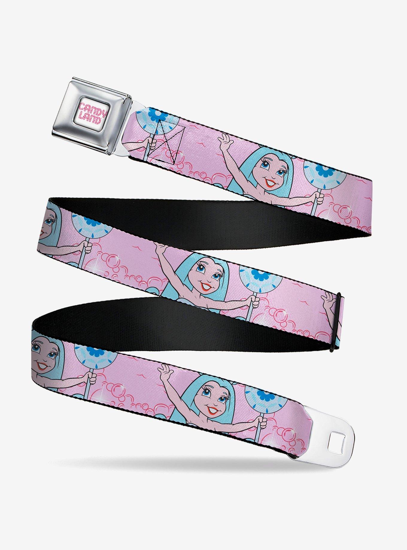 Candy Land Queen Frostine Pose & Float Bubbles Seatbelt Buckle Belt