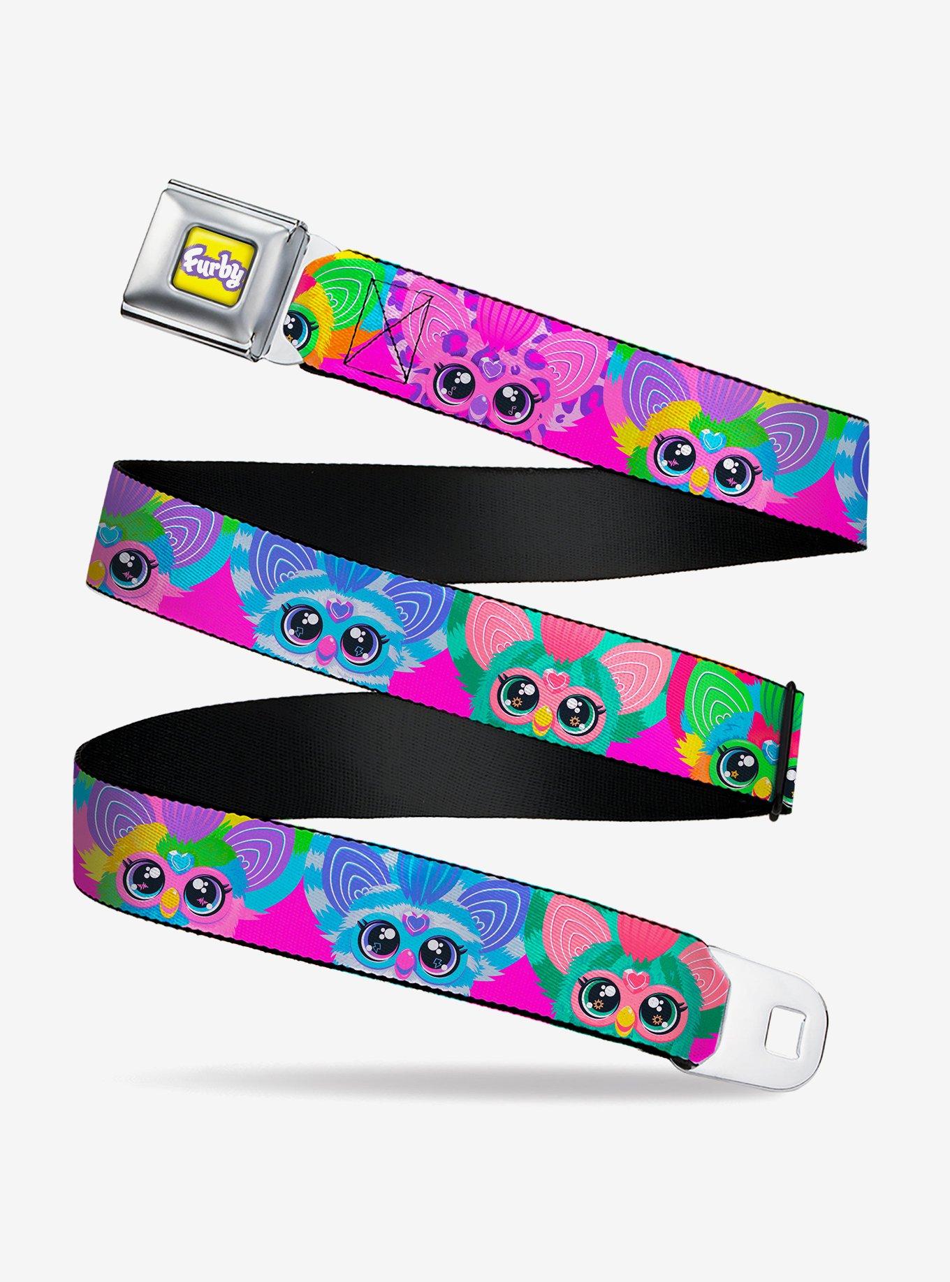 Furby Furblets Faces Close Up Seatbelt Buckle Belt, , hi-res