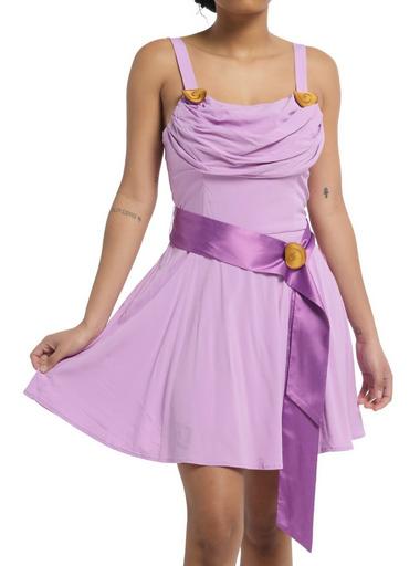 megara mini dress Megara Hercules Inspired Short Sleeve Dress