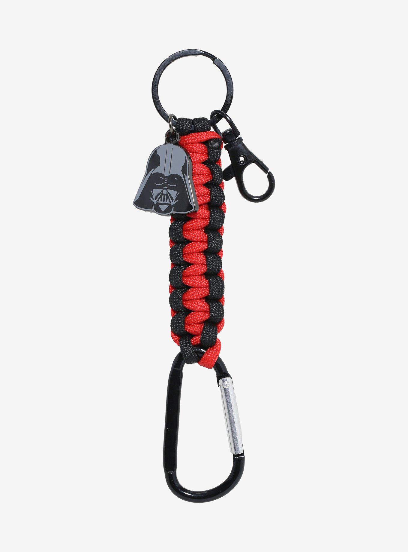 Star Wars Darth Vader Paracord Carabiner Keychain