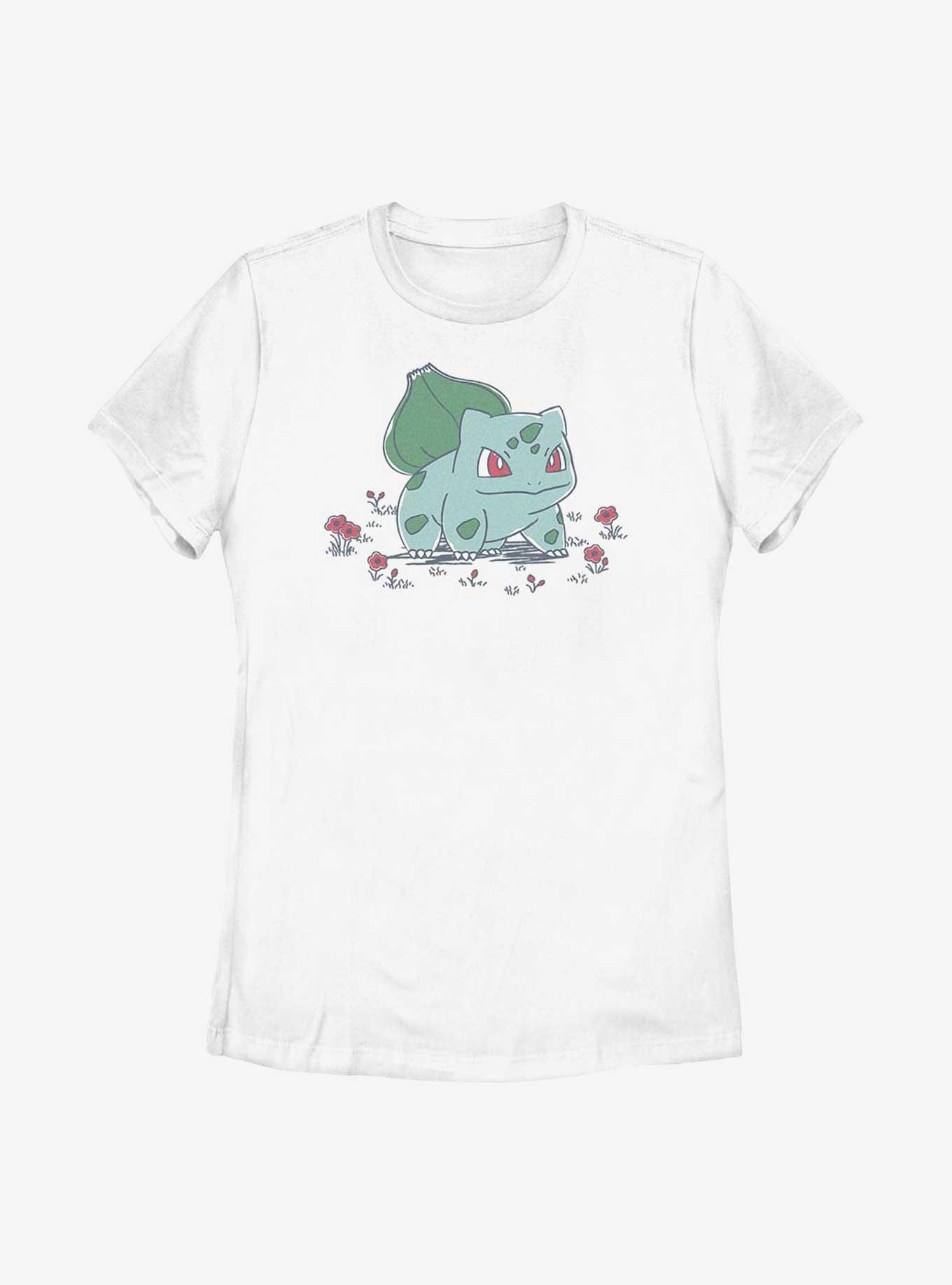 Pokemon Bulbasaur Sketch Style Womens T-Shirt, , hi-res