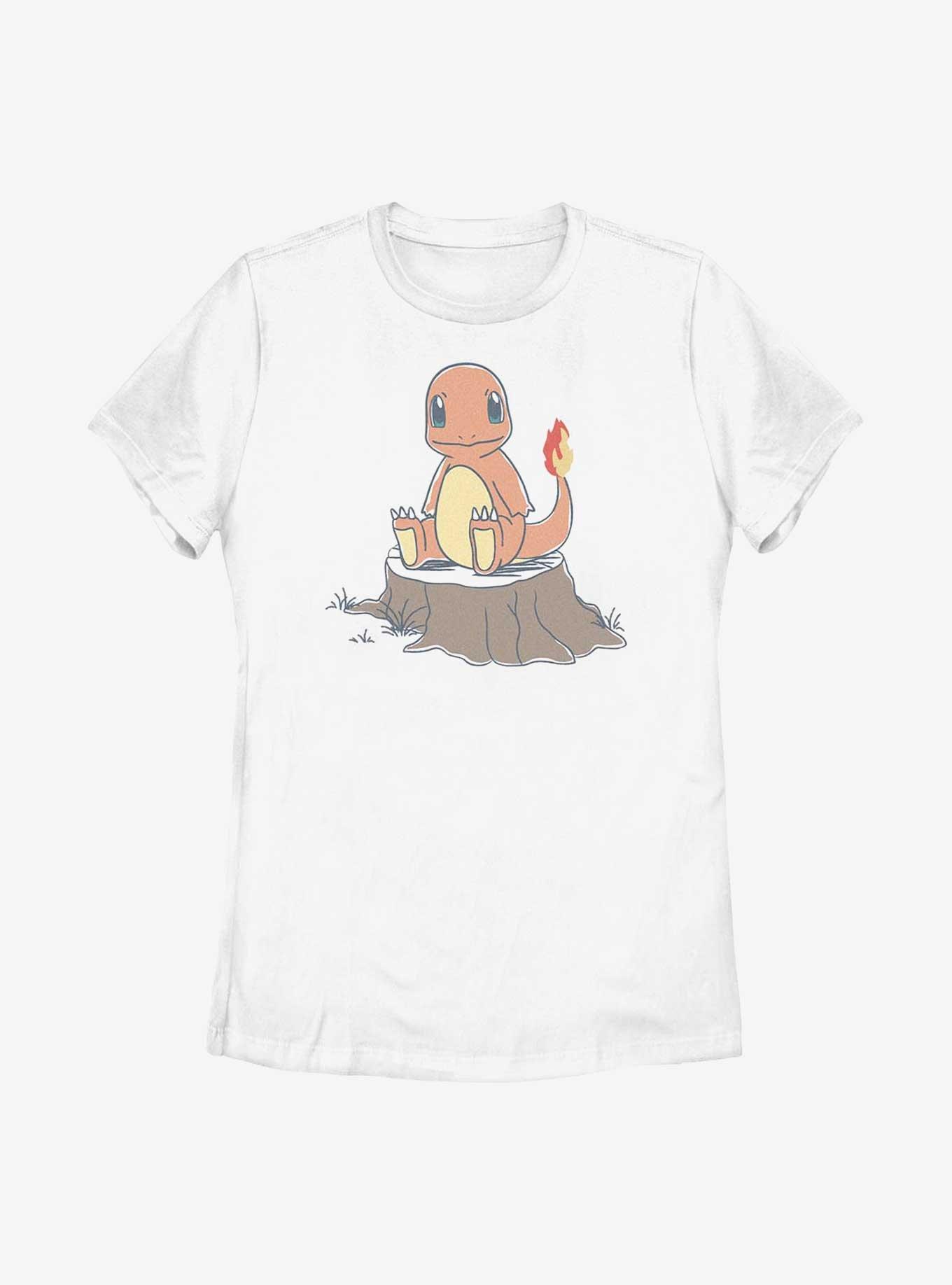 Pokemon Charmander Sketch Style Womens T-Shirt, , hi-res