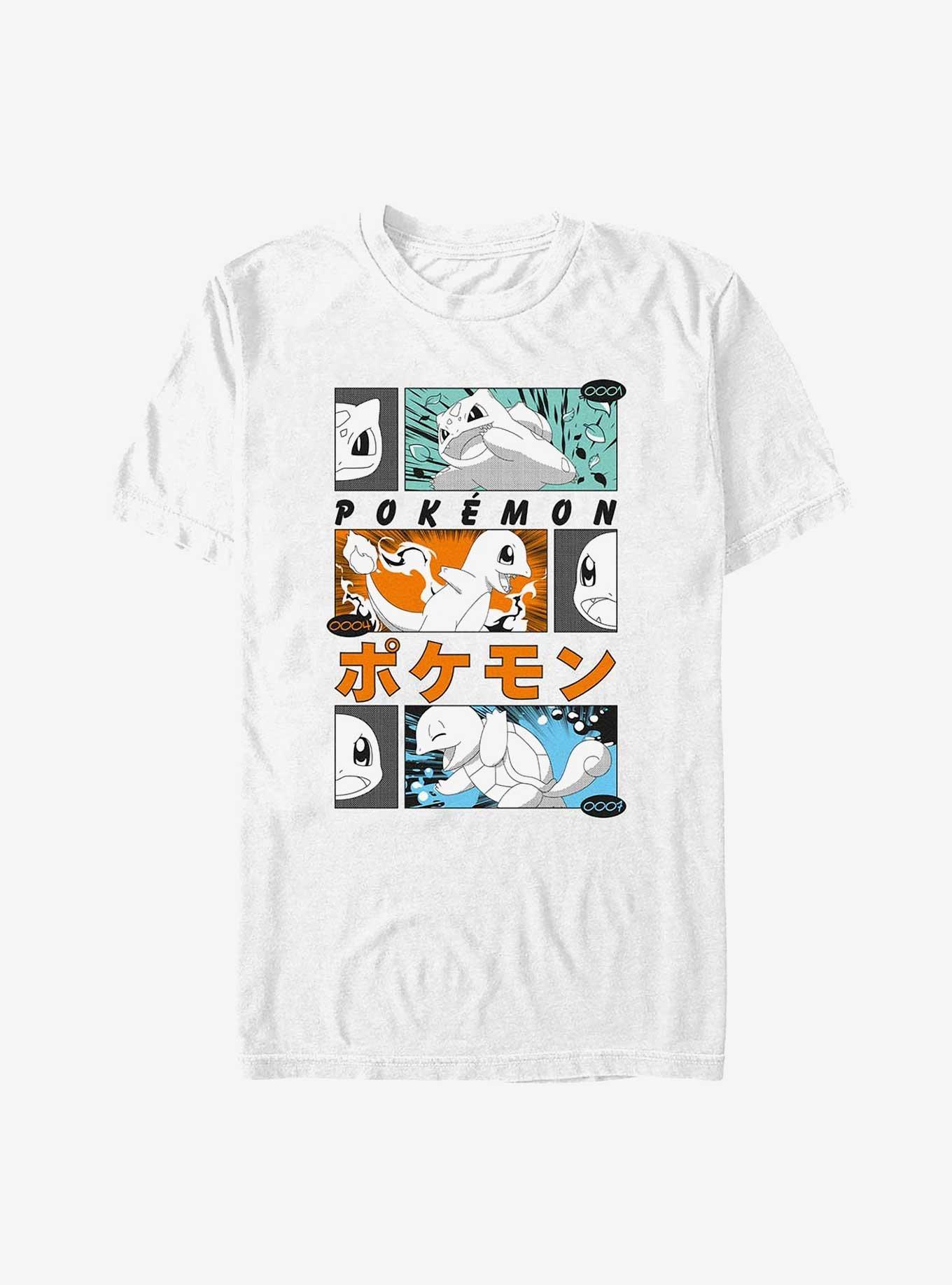 Pokemon Starters Posters Style T-Shirt, , hi-res