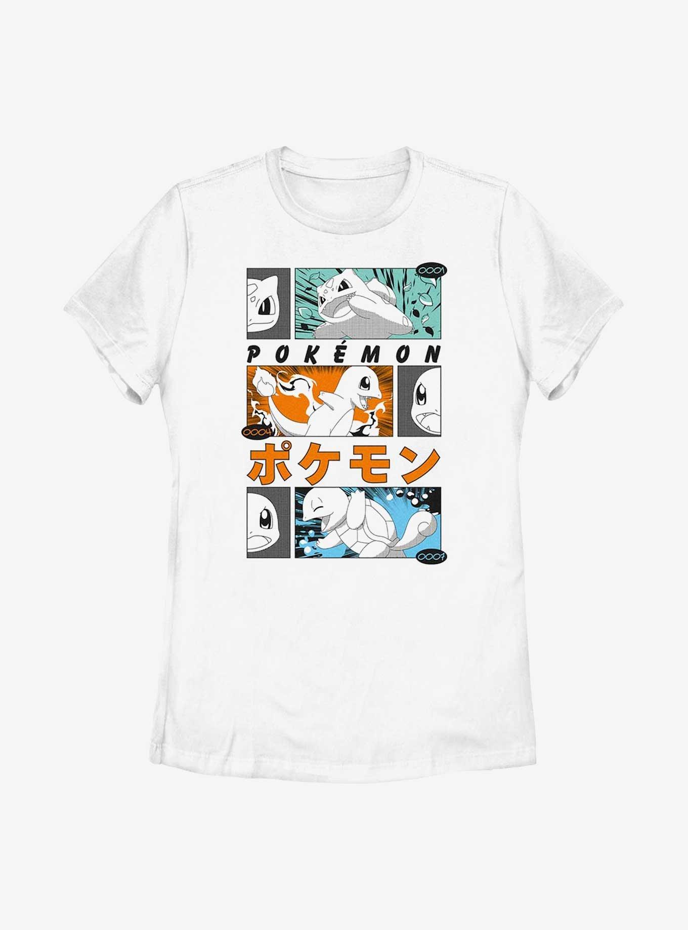 Pokemon Starters Posters Style Womens T-Shirt, , hi-res