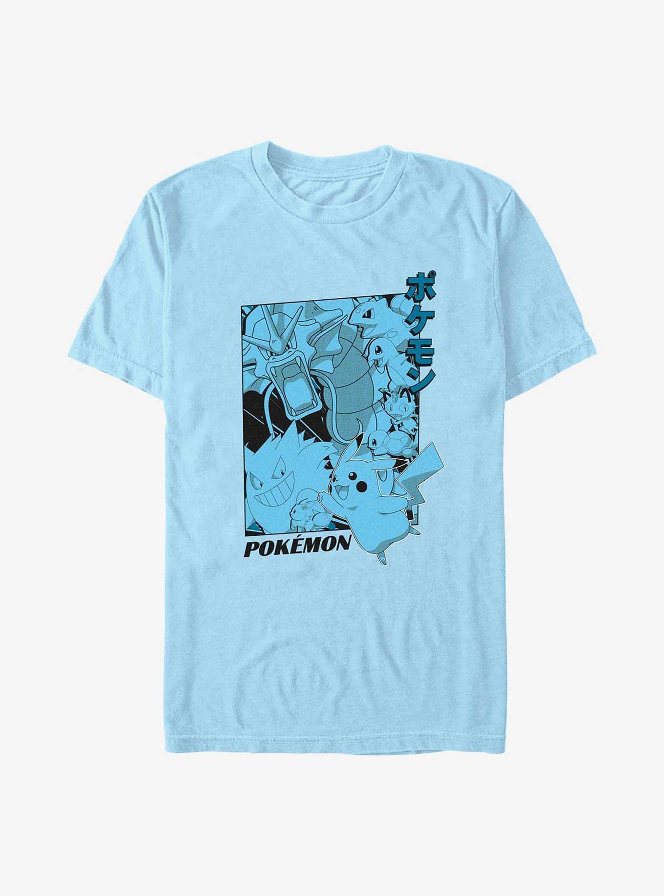 Pokemon All Stars Manga Style T-Shirt, , hi-res