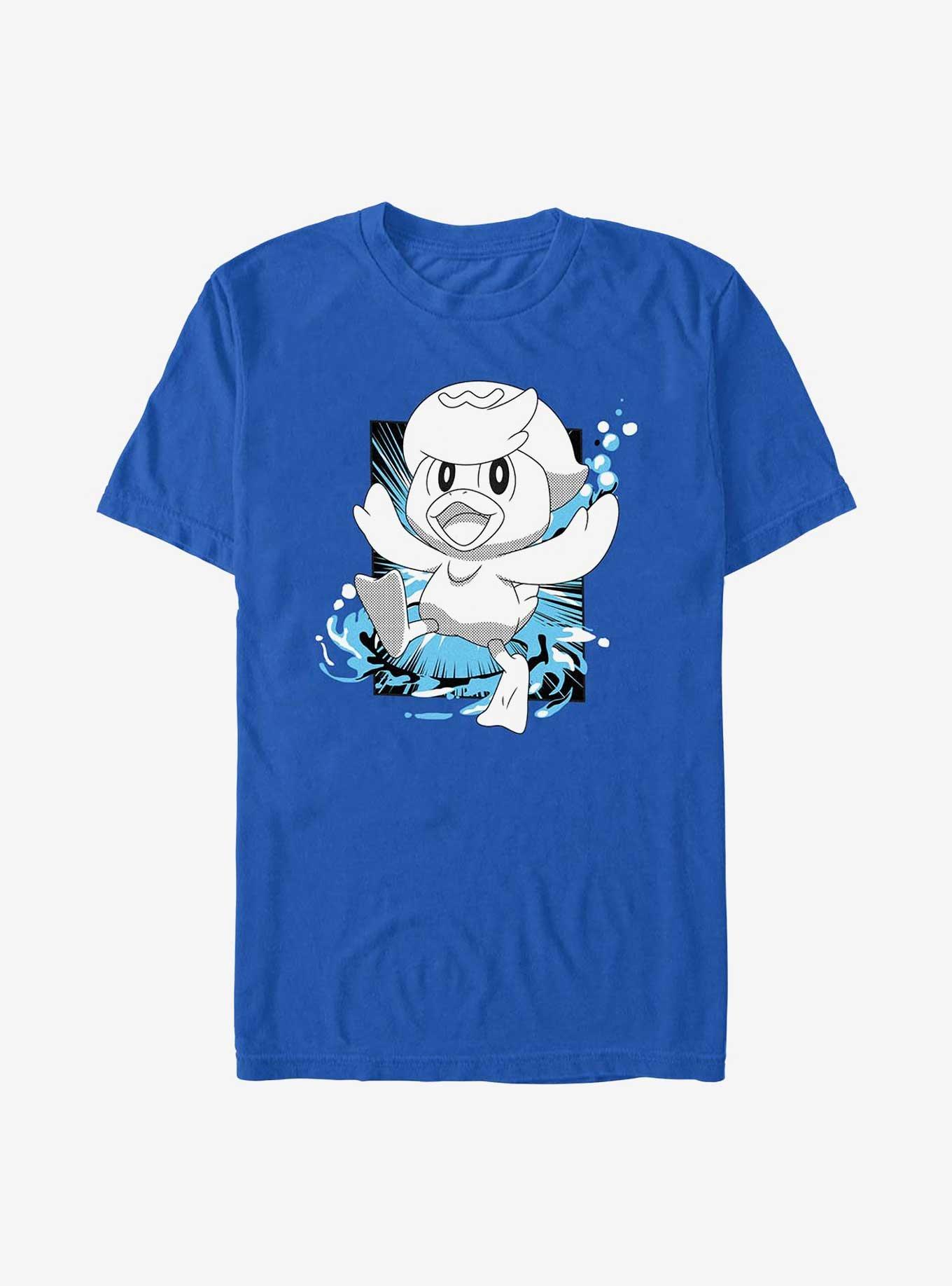 Pokemon Quaxly Manga Style T-Shirt, , hi-res