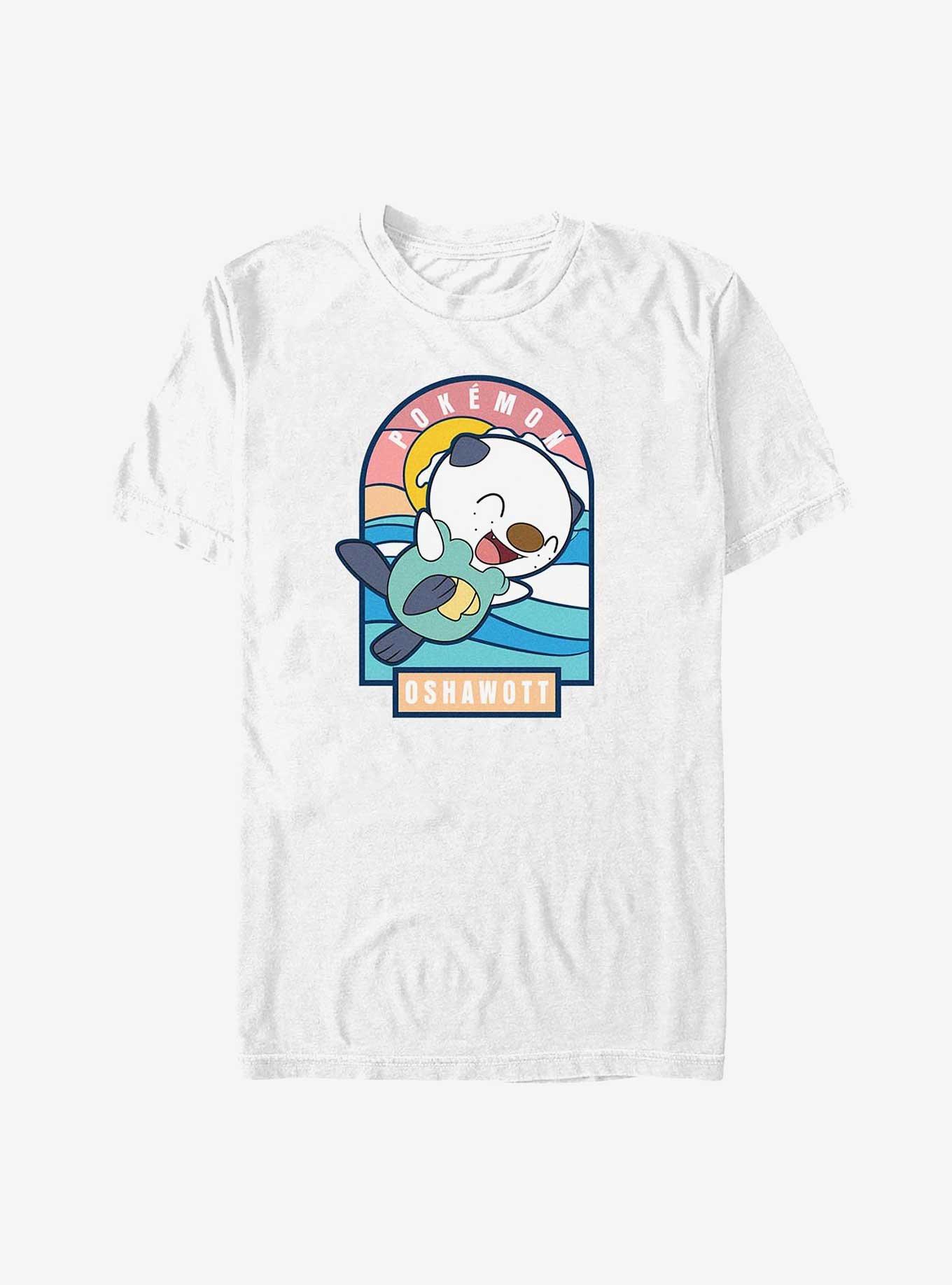 Pokemon Playful Oshawott T-Shirt, WHITE, hi-res