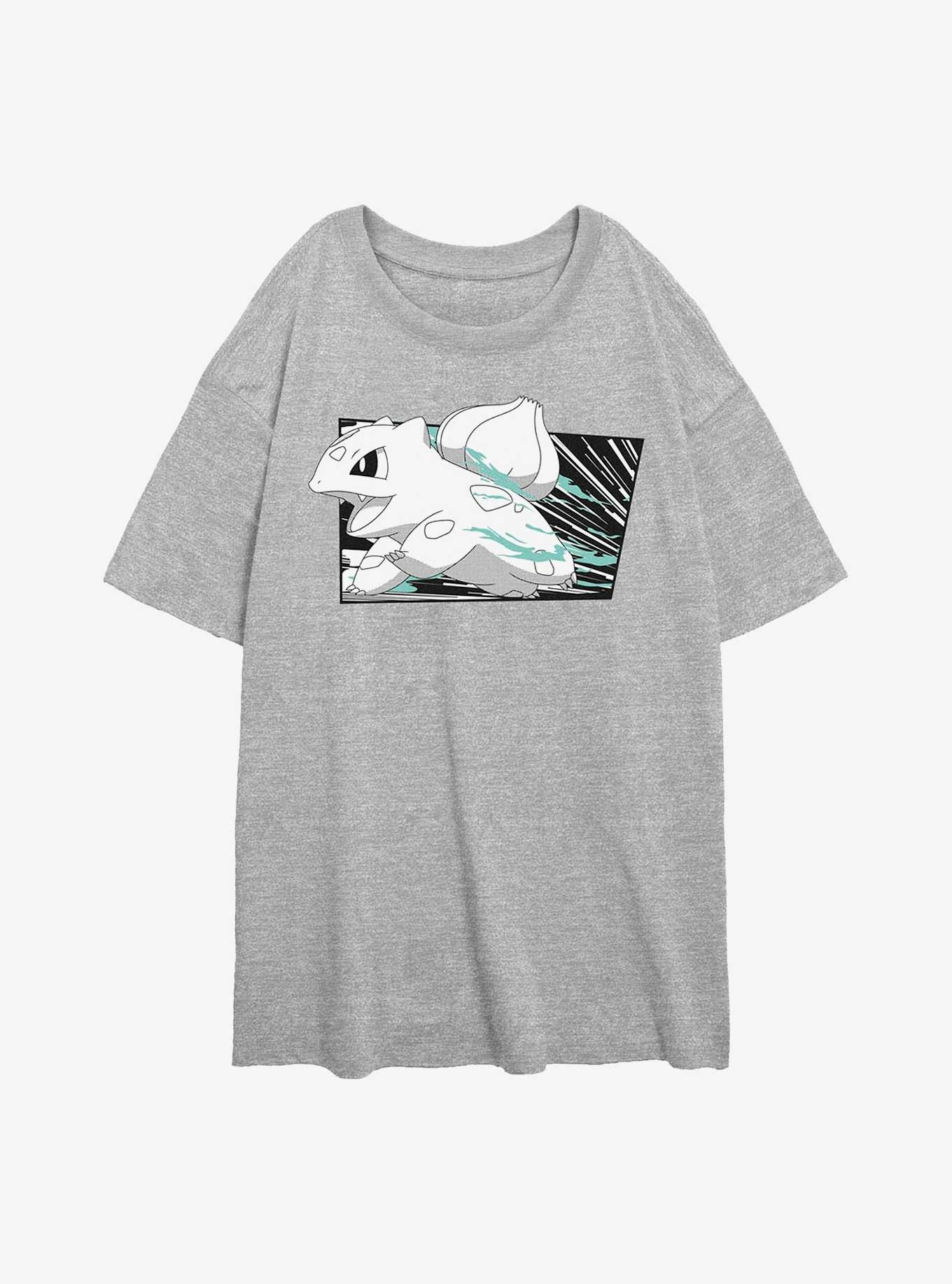 Pokemon Bulbasaur Run Womens Oversized T-Shirt, , hi-res