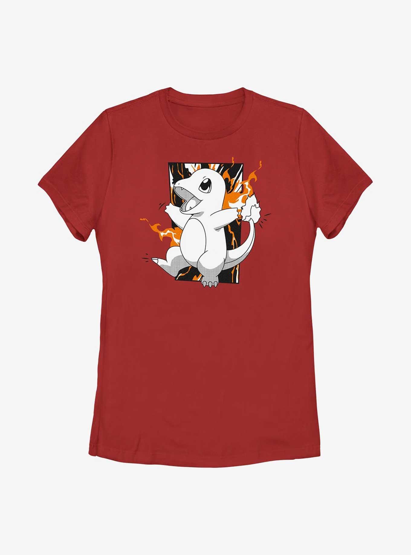 Pokemon Charmander Char Char Womens T-Shirt, , hi-res