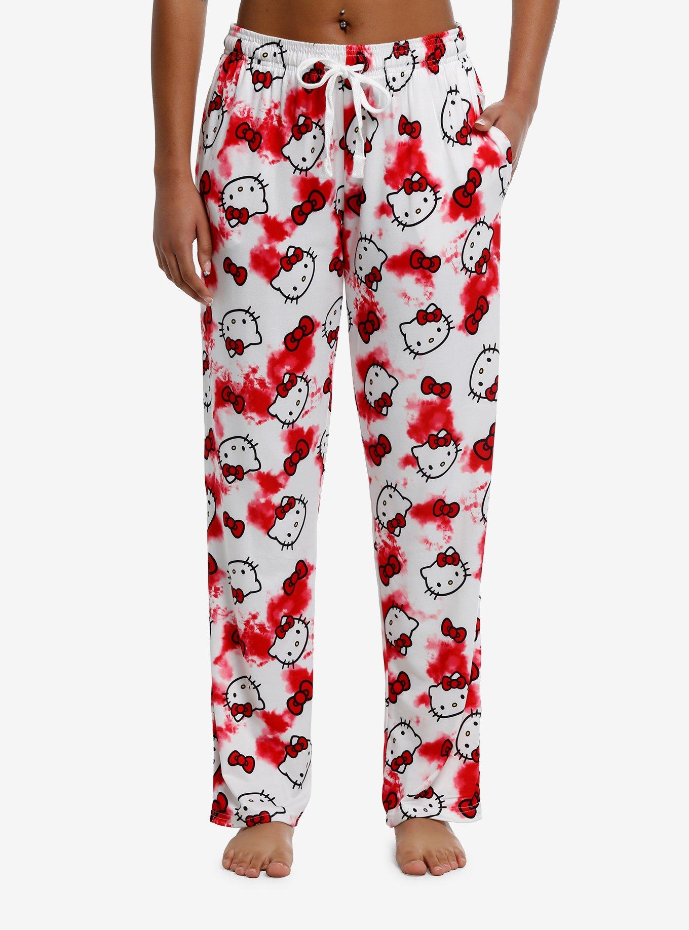 Hello Kitty Toss Tie-Dye Pajama Pants | Hot Topic