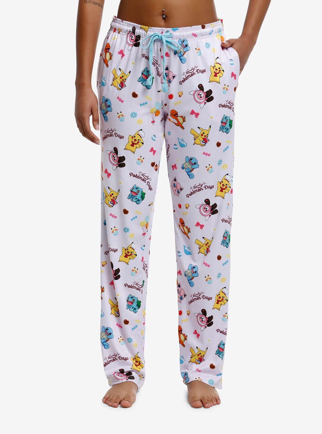 Pokemon Lovely Days Snacks Pajama Pants, , hi-res