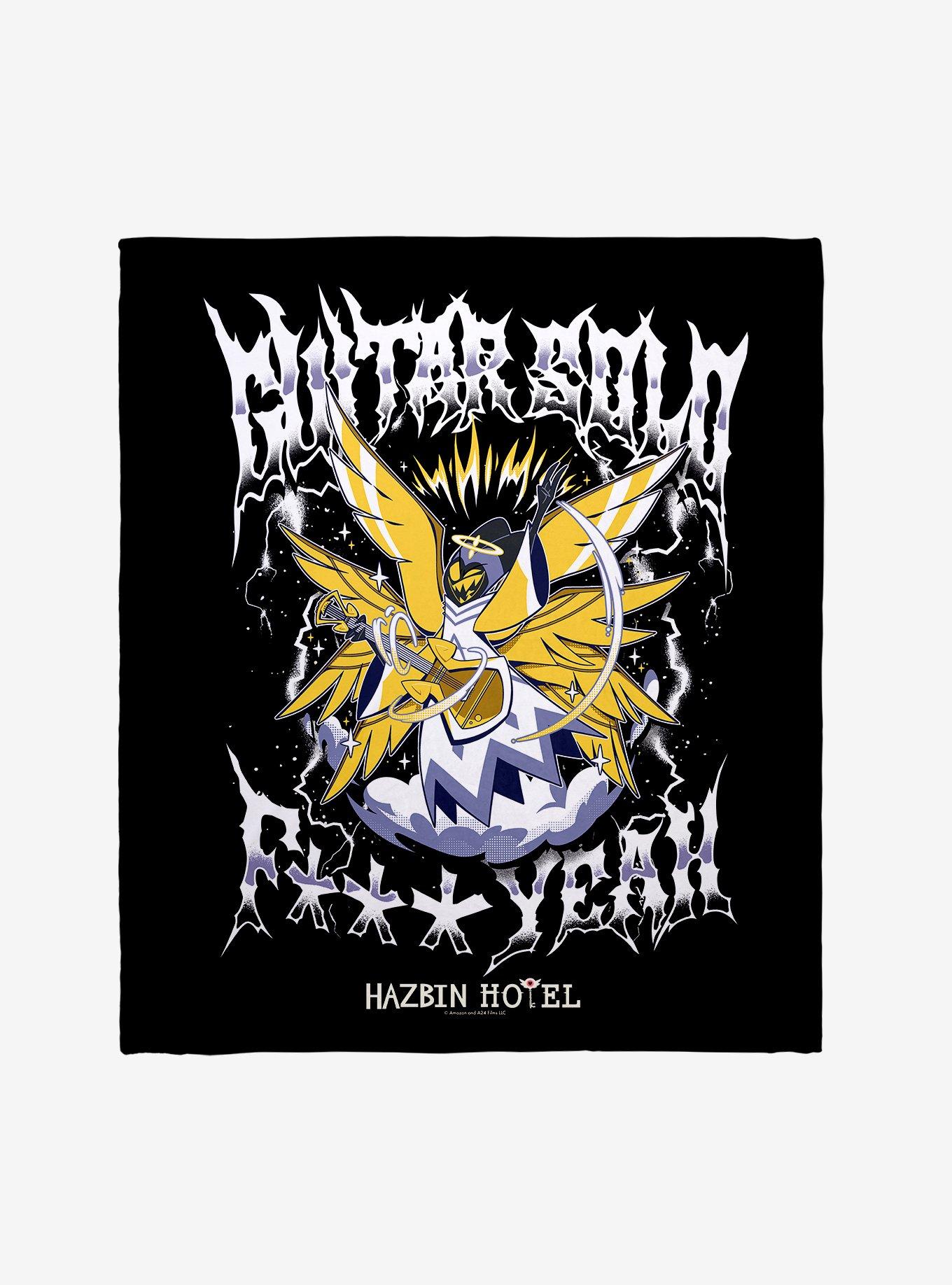 Hazbin Hotel Guitar Solo Throw Blanket, , hi-res