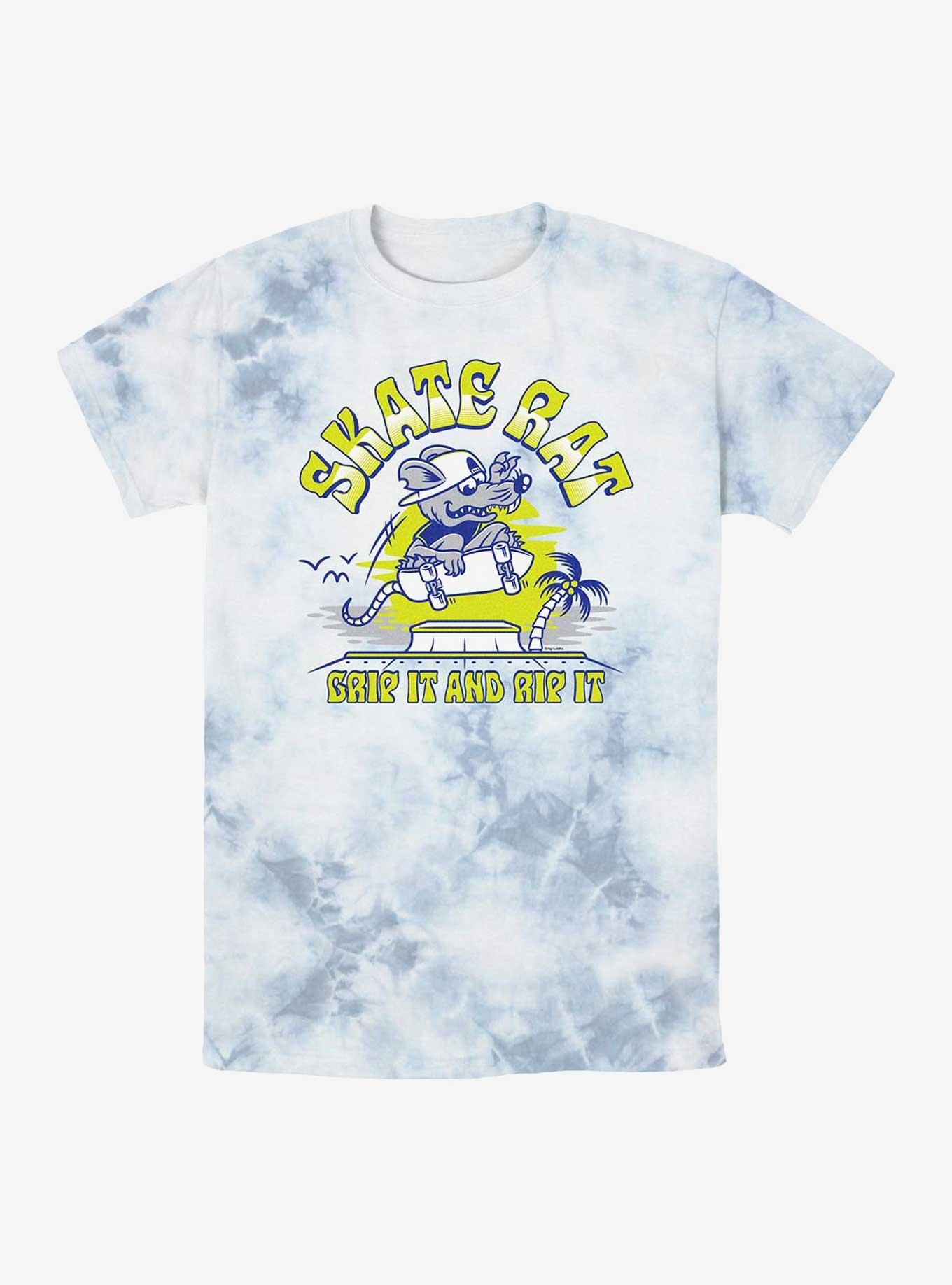 Greg Lutzka Skate Rat Tie-Dye T-Shirt, WHITEBLUE, hi-res