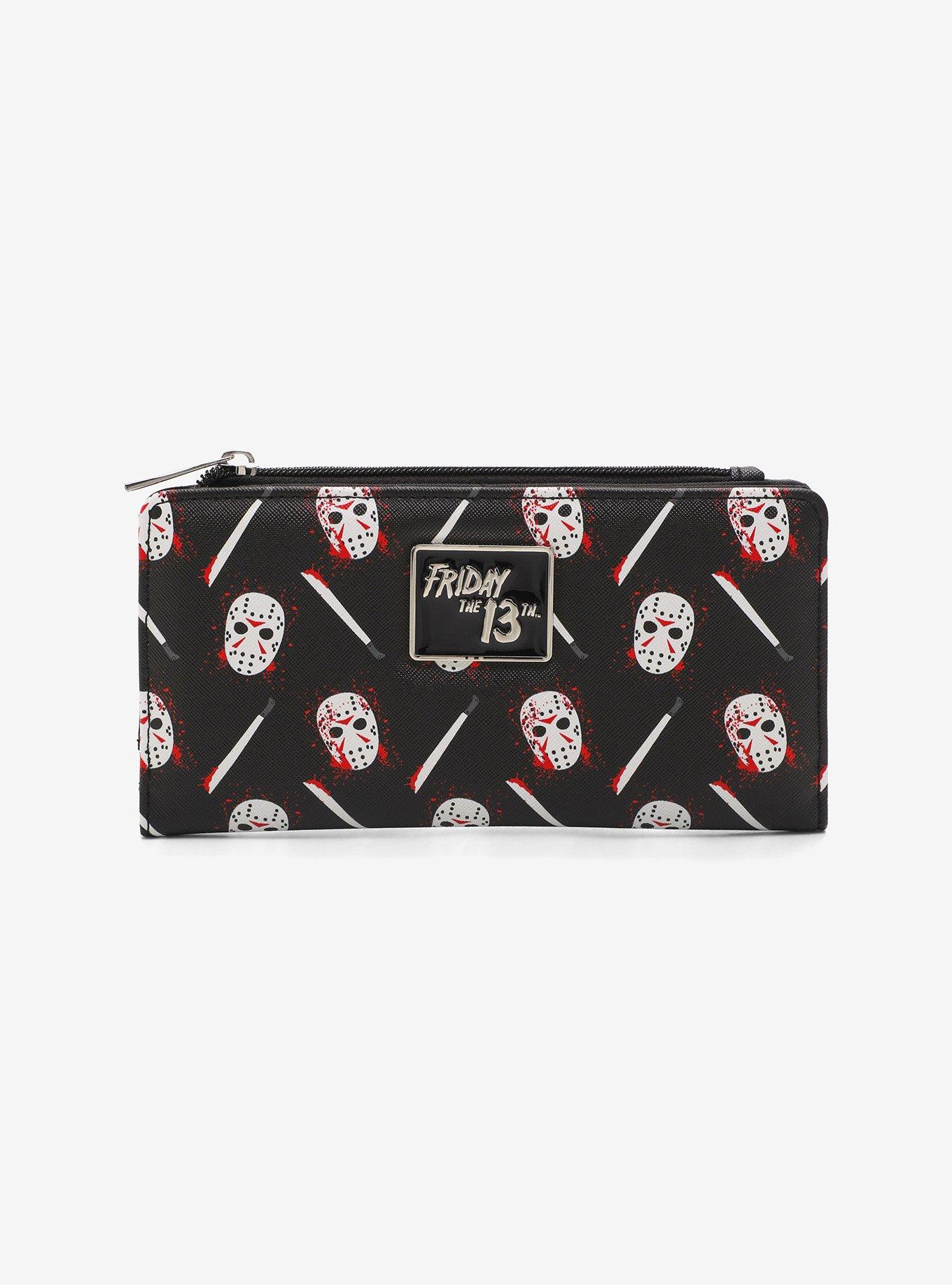 Friday The 13th Jason Mask Wallet, , hi-res