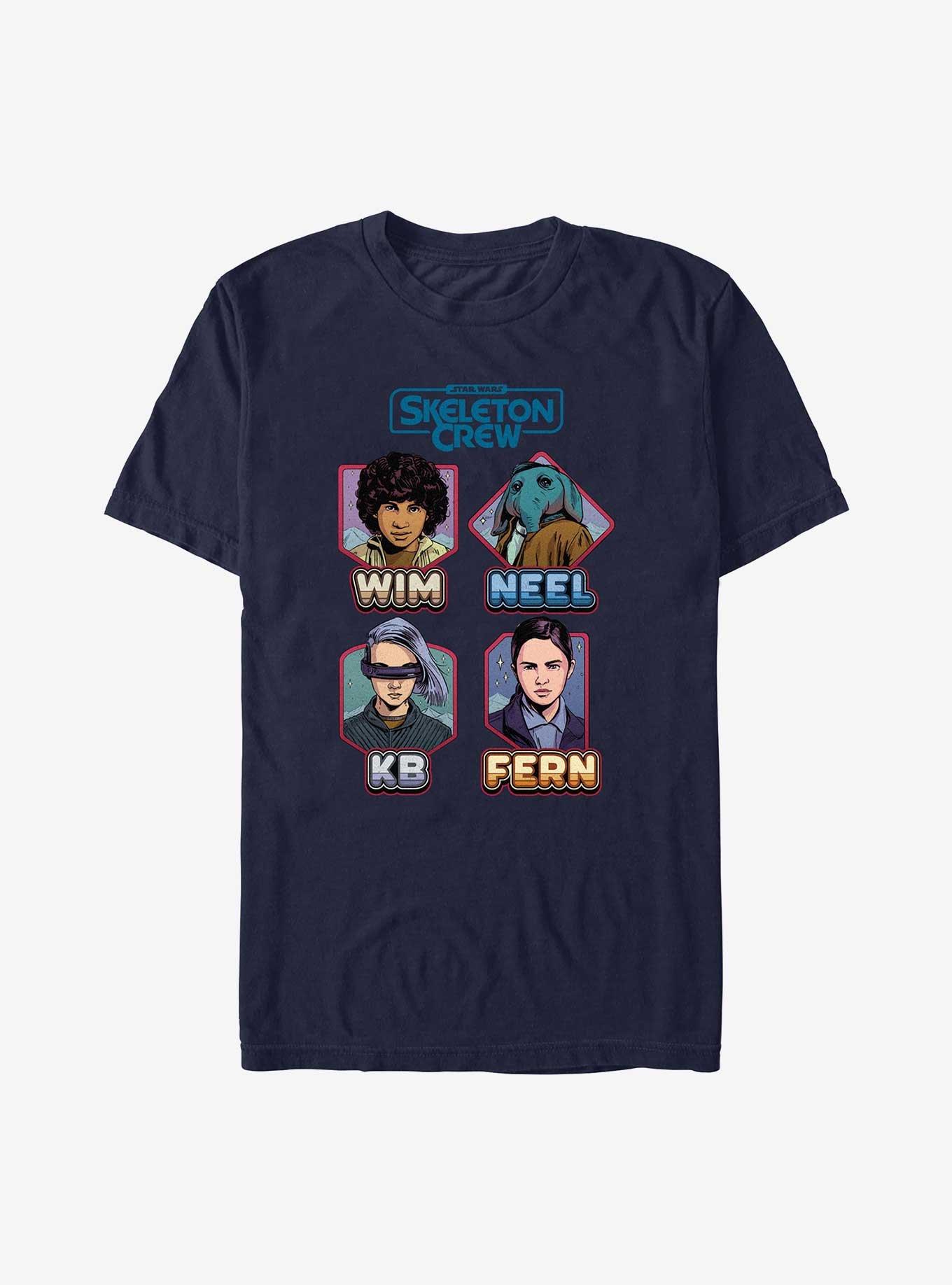Star Wars: Skeleton Crew Names T-Shirt, , hi-res