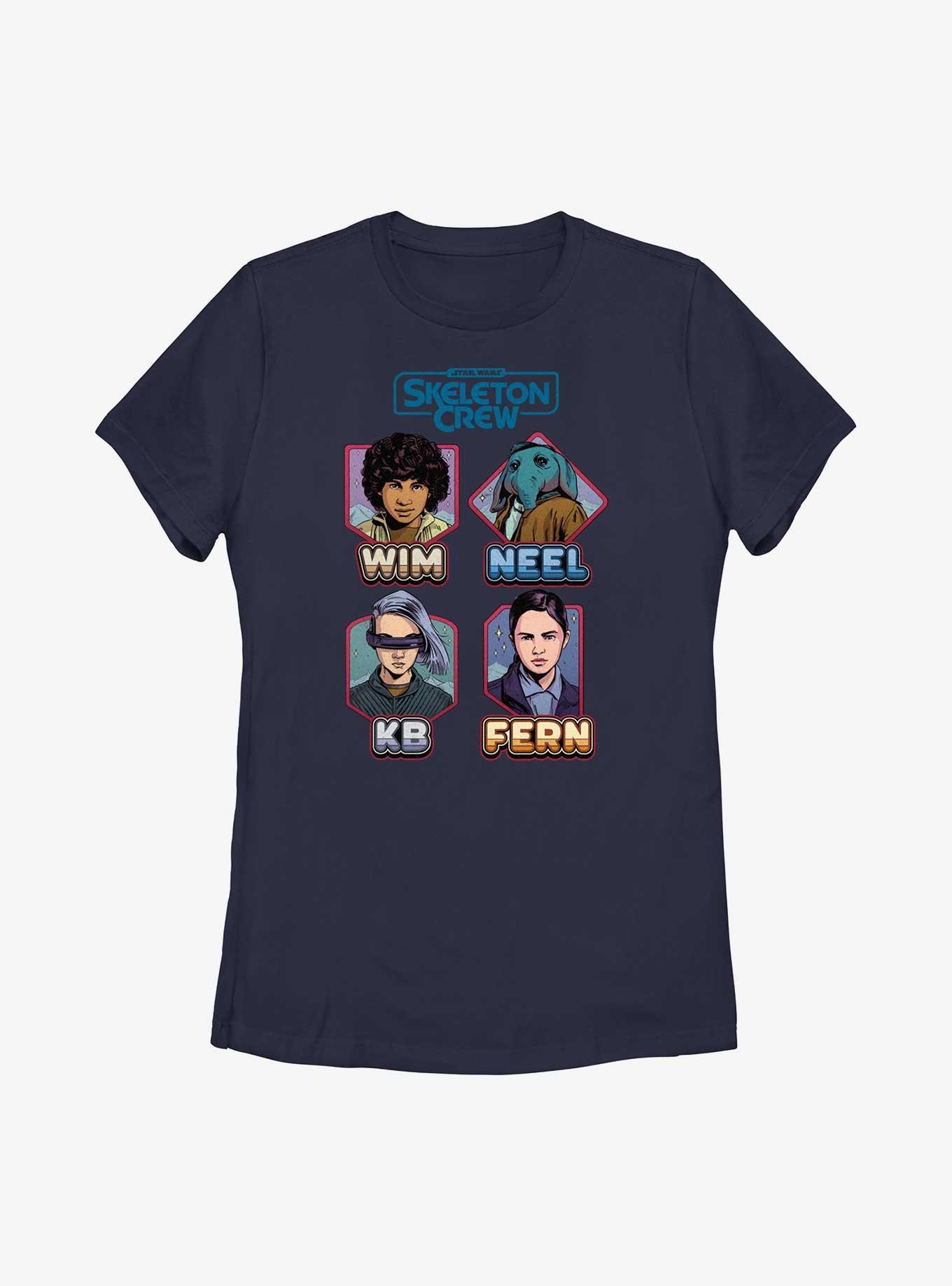 Star Wars: Skeleton Crew Names Womens T-Shirt, , hi-res