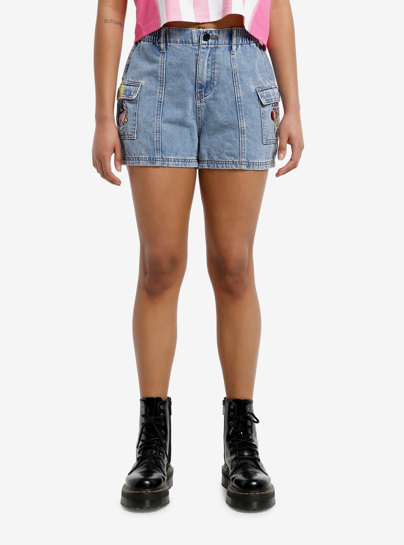 Dora The Explorer Denim Cargo Shorts, , hi-res