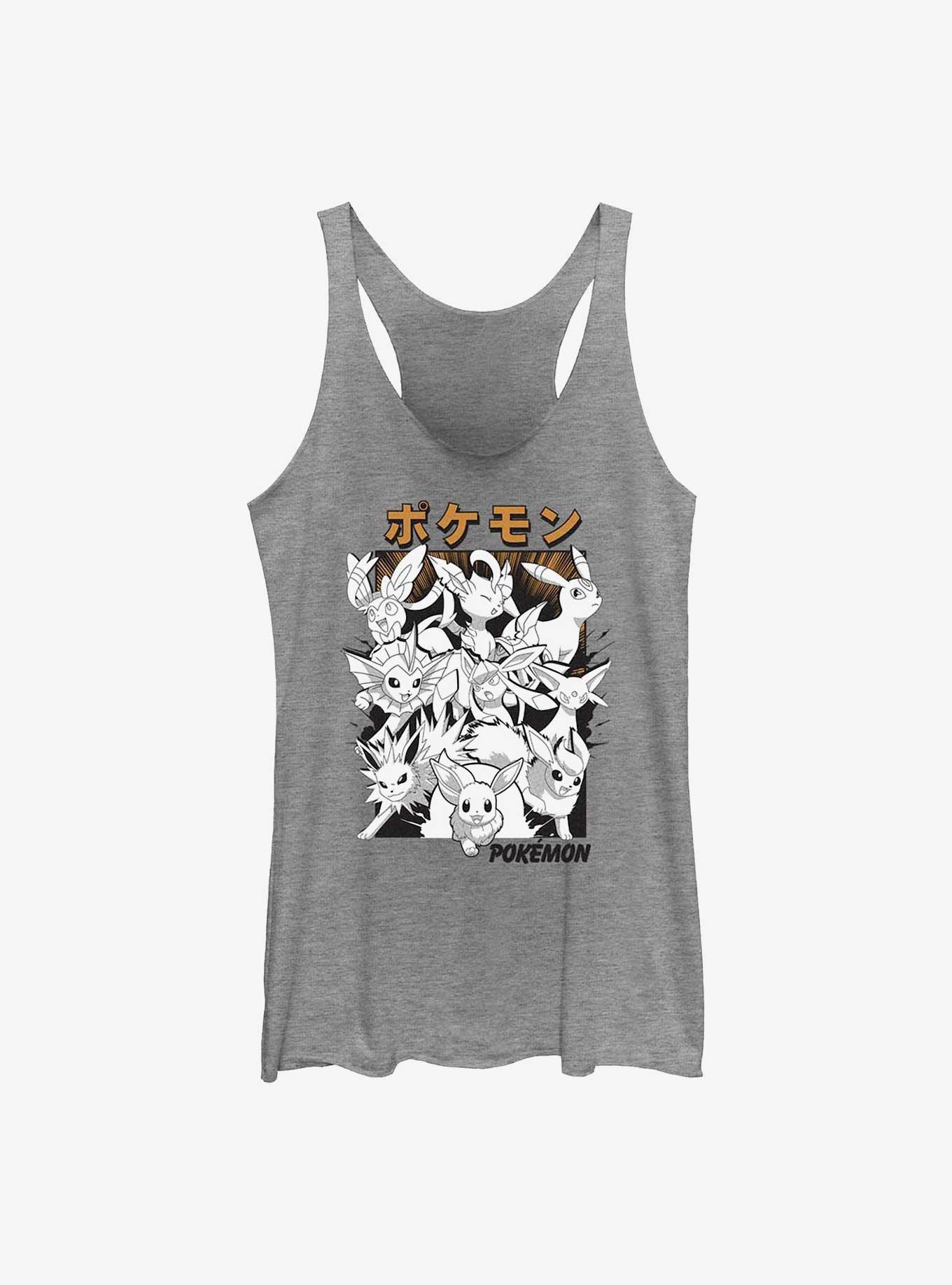 Pokemon Eevee Evolution Poster  Womens Tank Top, , hi-res