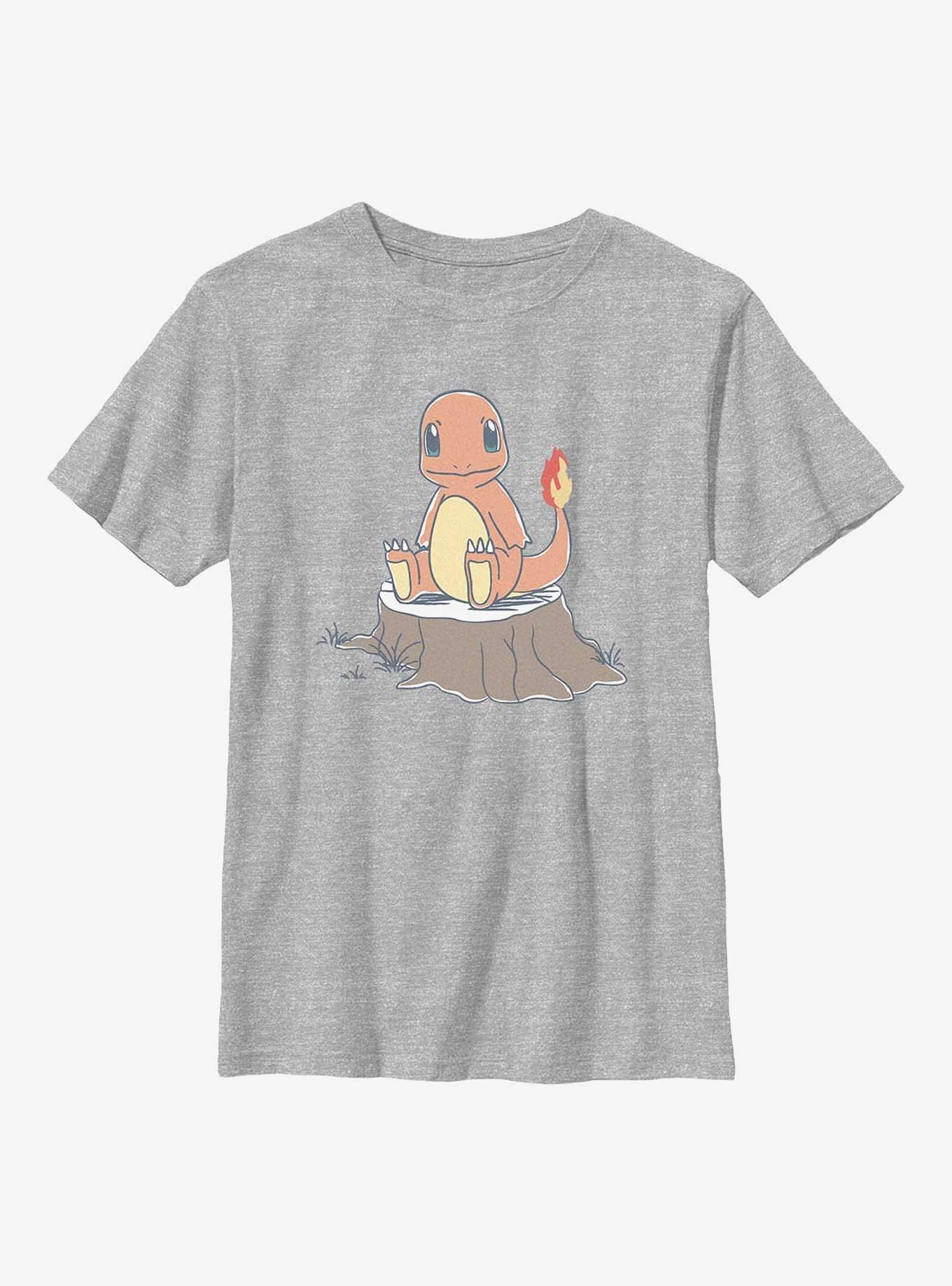 Pokemon Charmander Sketch Style Youth T-Shirt, , hi-res