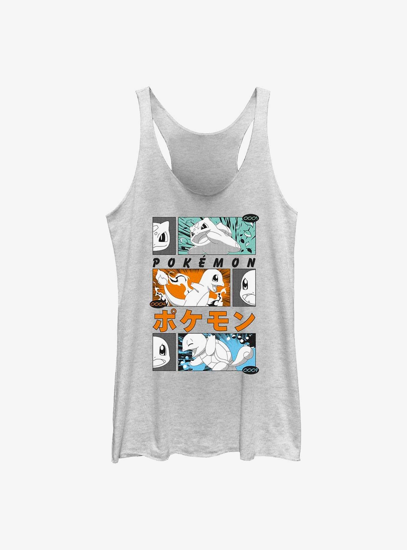 Pokemon Starters Posters Style Womens Tank Top, , hi-res